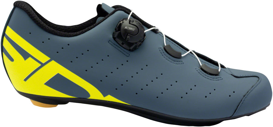 SIDI Fast 2 Road Shoes - Men's Blue/Yellow 47