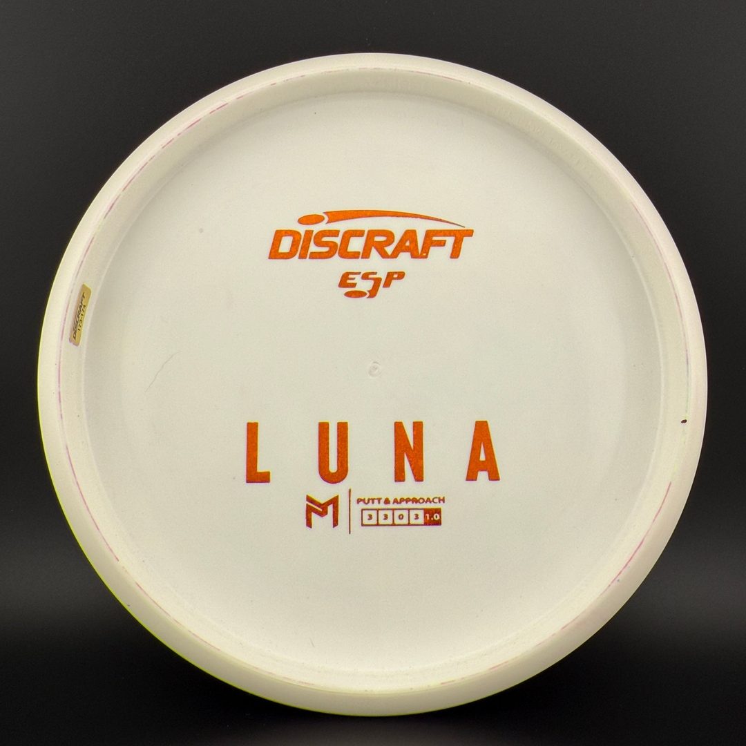 White ESP Luna - Greazy Dyed - Bottom Stamp