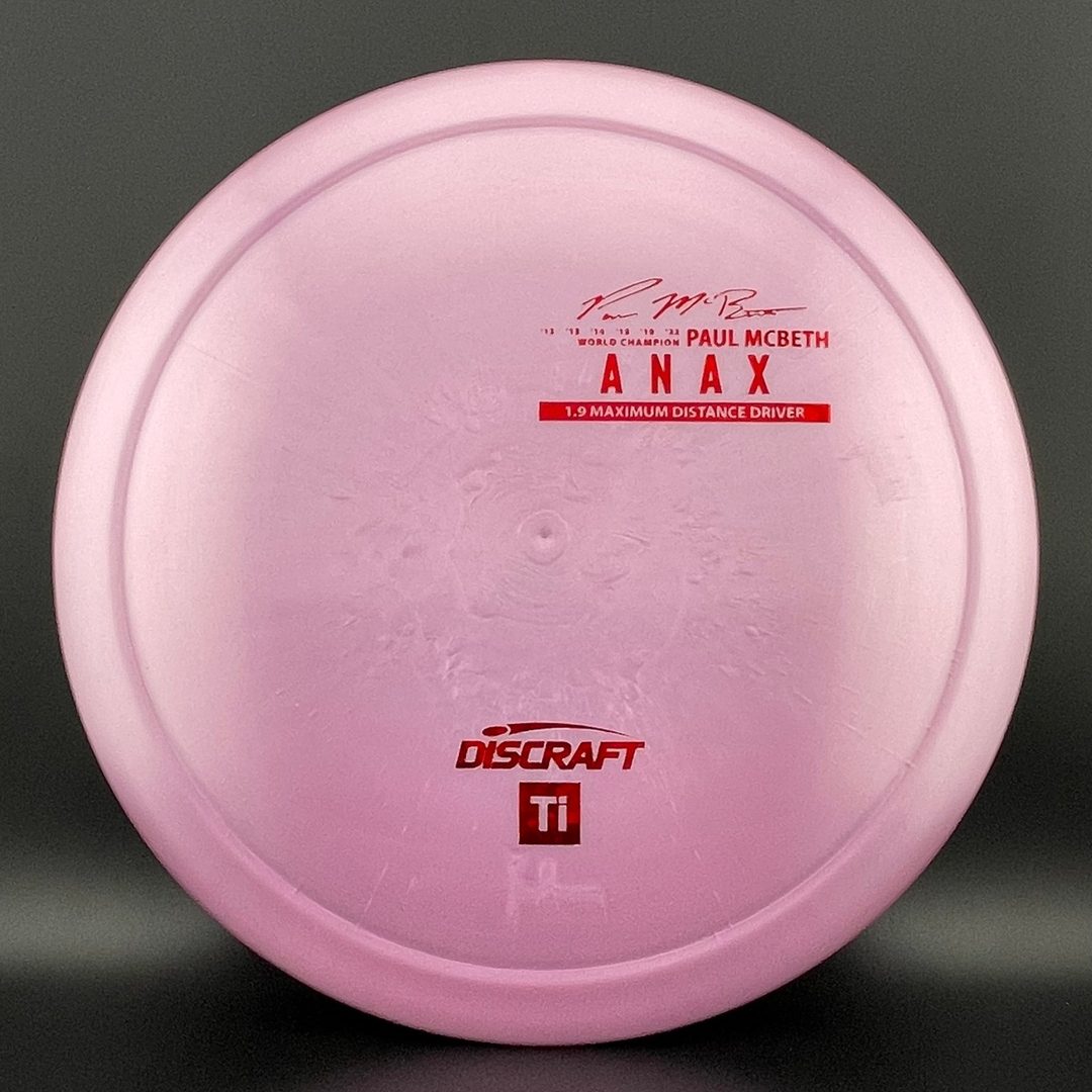 Titanium Anax - First Run - Paul McBeth Limited Edition