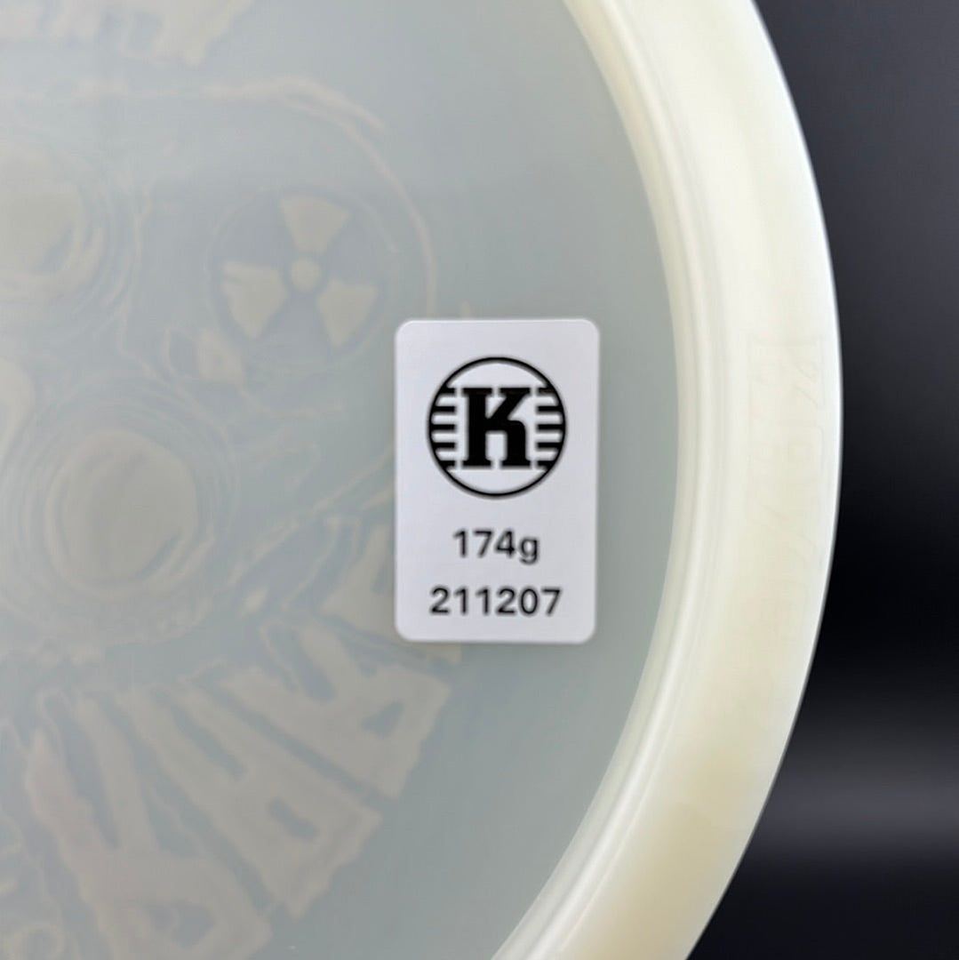 K1 Glow Kaxe Z - 2021 Run - RADioactive Man Stamp
