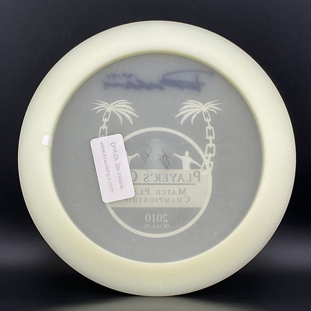 Champion Glow Katana *Signed* - 2010 Player's Cup - Paul Ulibarri