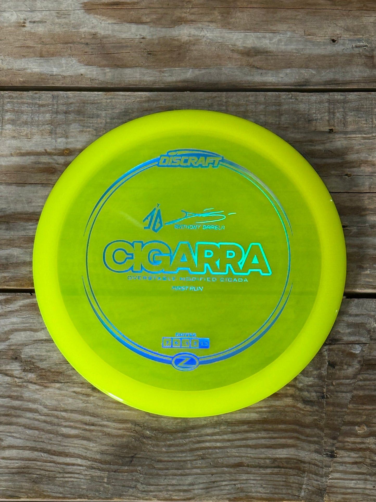 Anthony Barela Signature Series 1st Run Cigarra