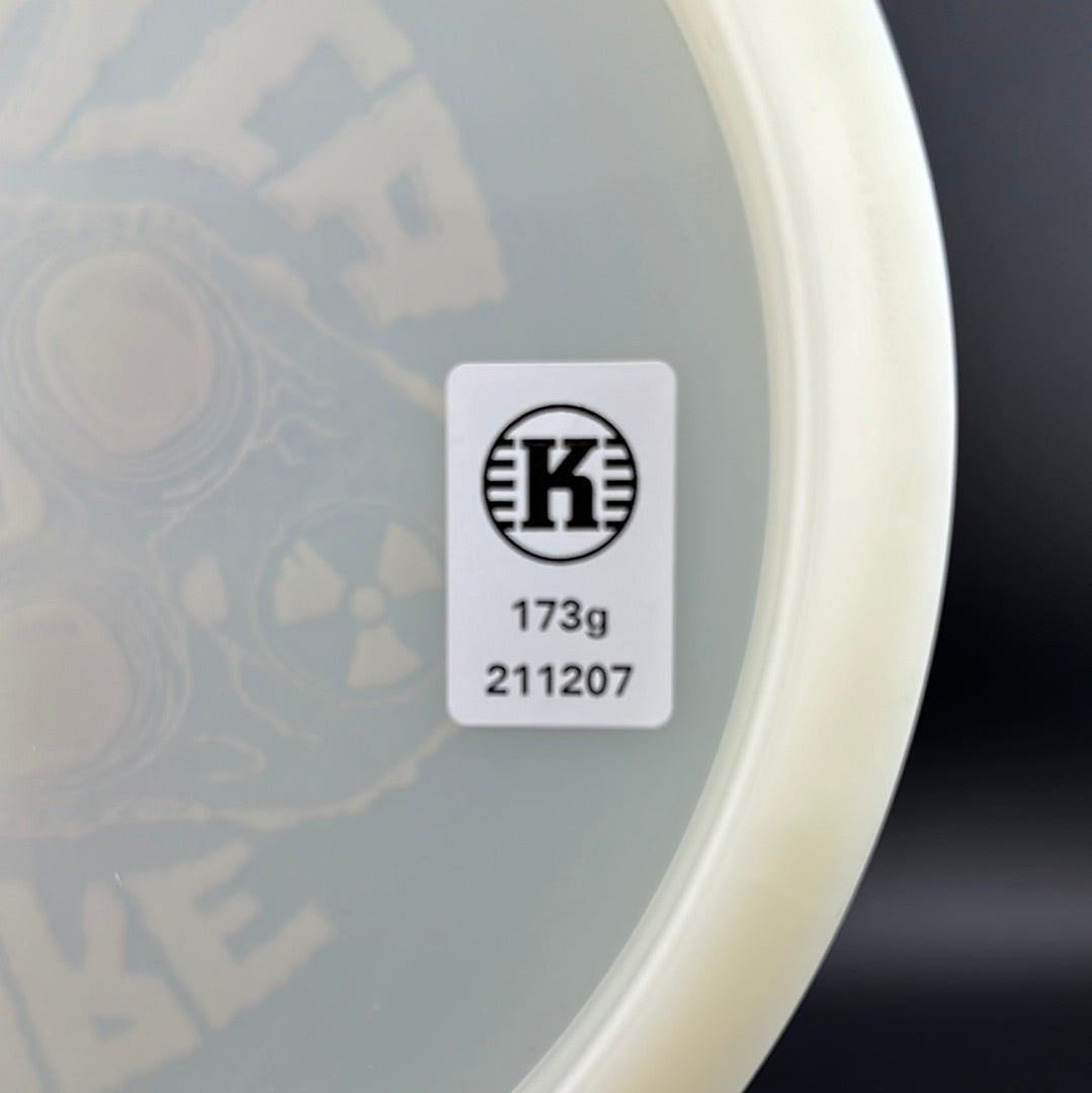 K1 Glow Kaxe Z - 2021 Run - RADioactive Man Stamp