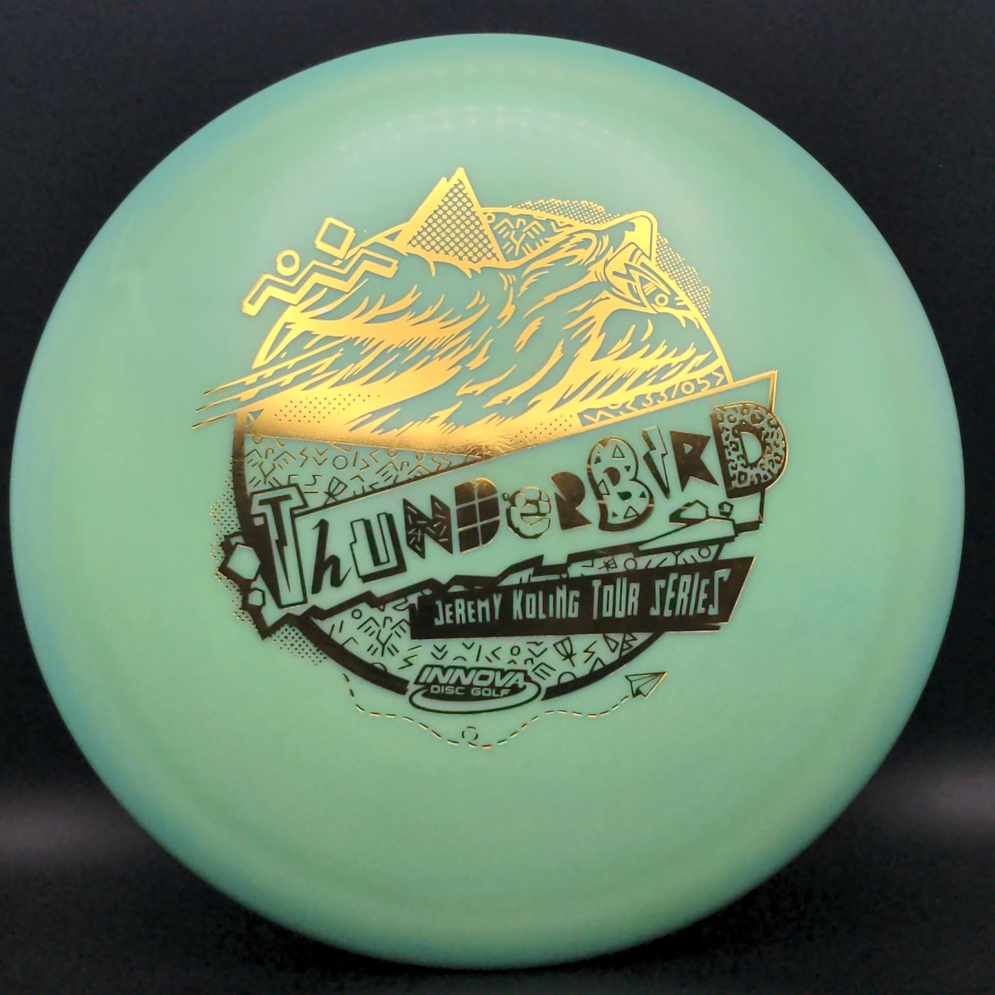 Swirly Star Thunderbird - Big Jerm 2022 Tour Series