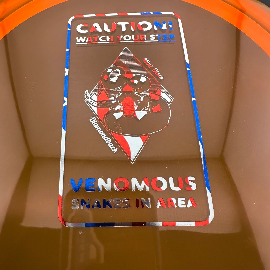 Eternal Diamondback - CAUTION Stamp