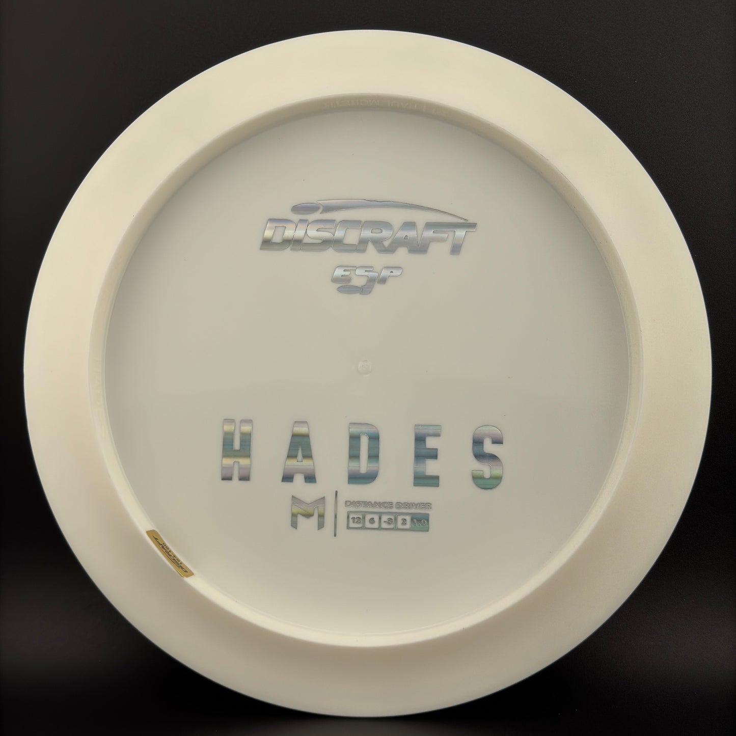 White ESP Hades - Bottom Stamp Dyer's Delight - Paul McBeth