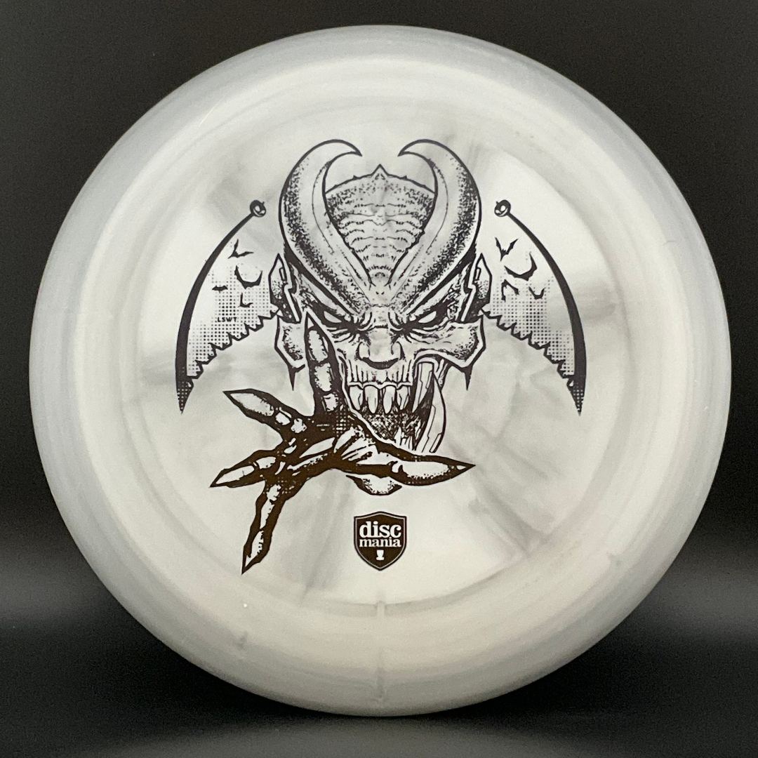 Glow D-Line P2 *Les White Stash* - "Zombie Gremlin" with Hand Painted Back Art!