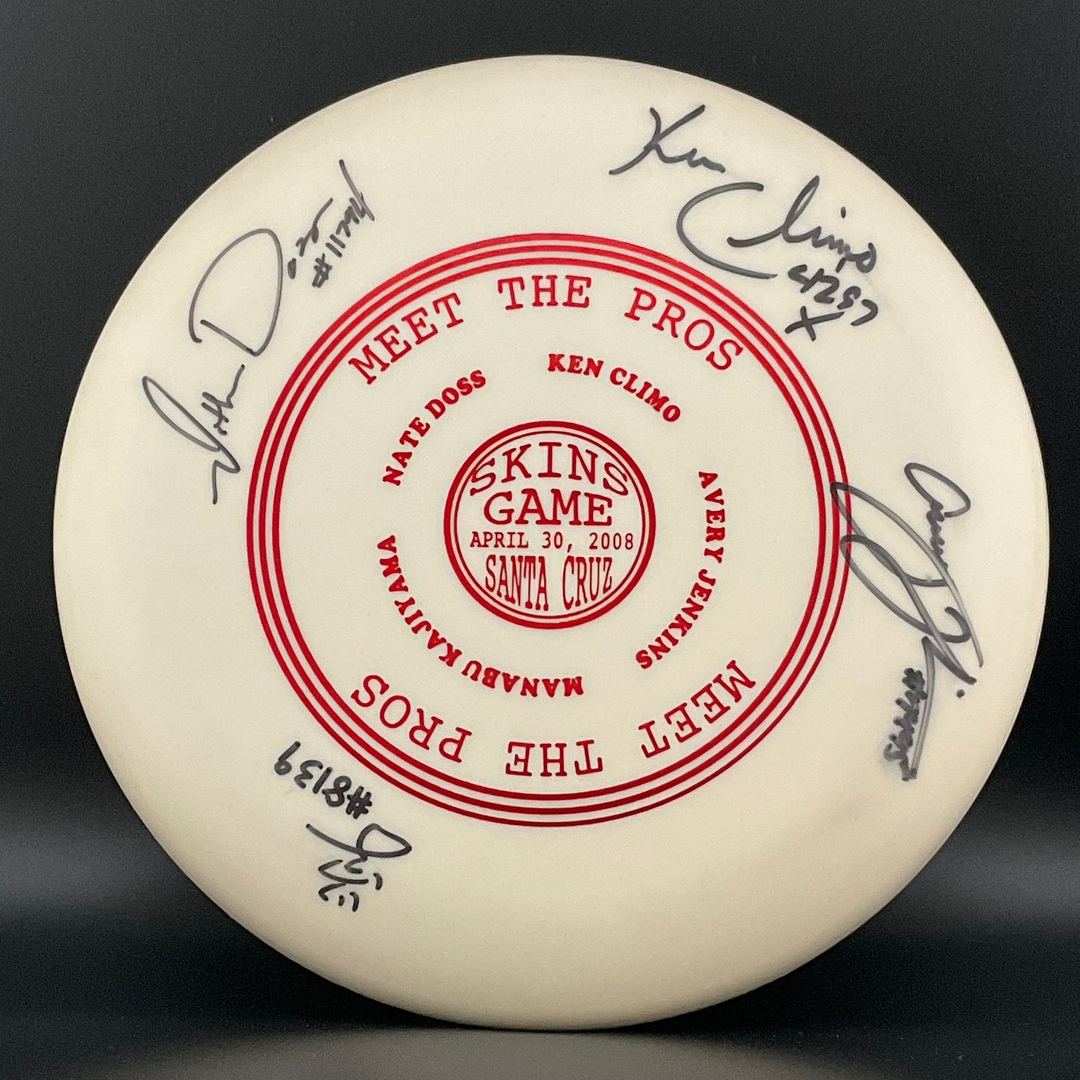 DX Aviar *Signed* - 2008 Meet The Pros Skins Game Santa Cruz LE