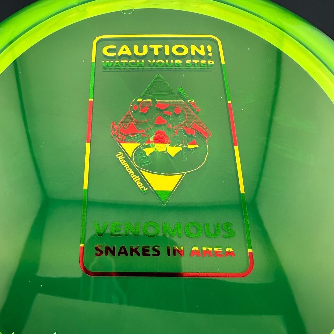 Eternal Diamondback - CAUTION Stamp