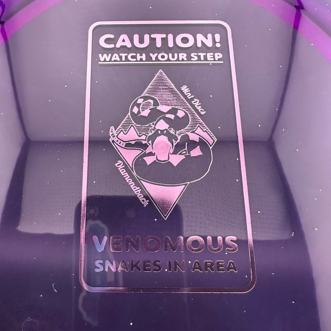 Eternal Diamondback - CAUTION Stamp