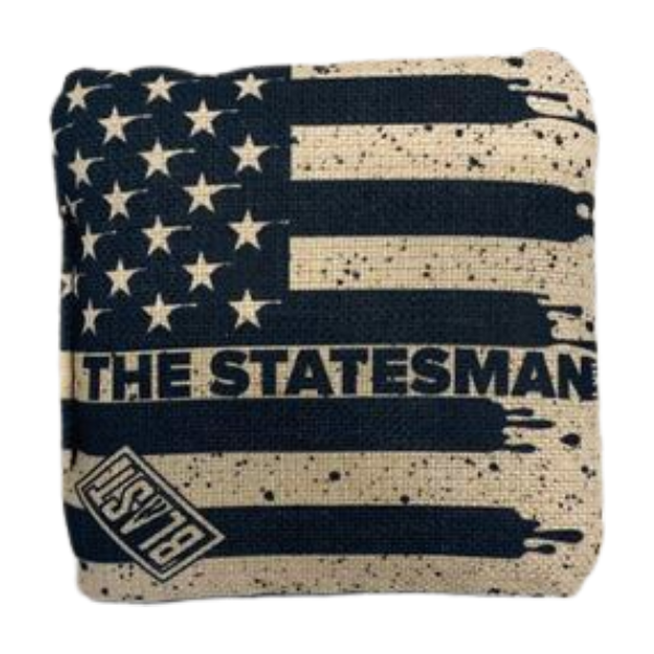 The Statesmen Pro Cornhole Bags (6/9). Flat fill, smaller profile.