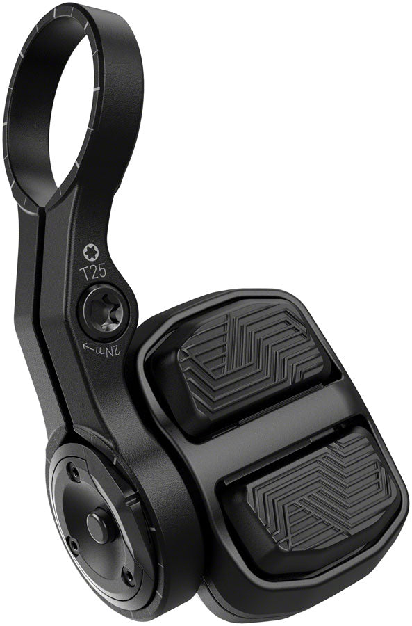 SRAM AXS POD Electronic Controller - Left Right Mount Discrete Clamp 2-Button BLK D1