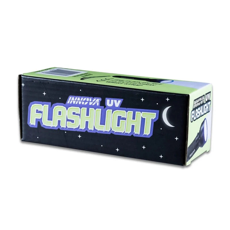 Large UV / LED Flashlight - Glow Disc Charging