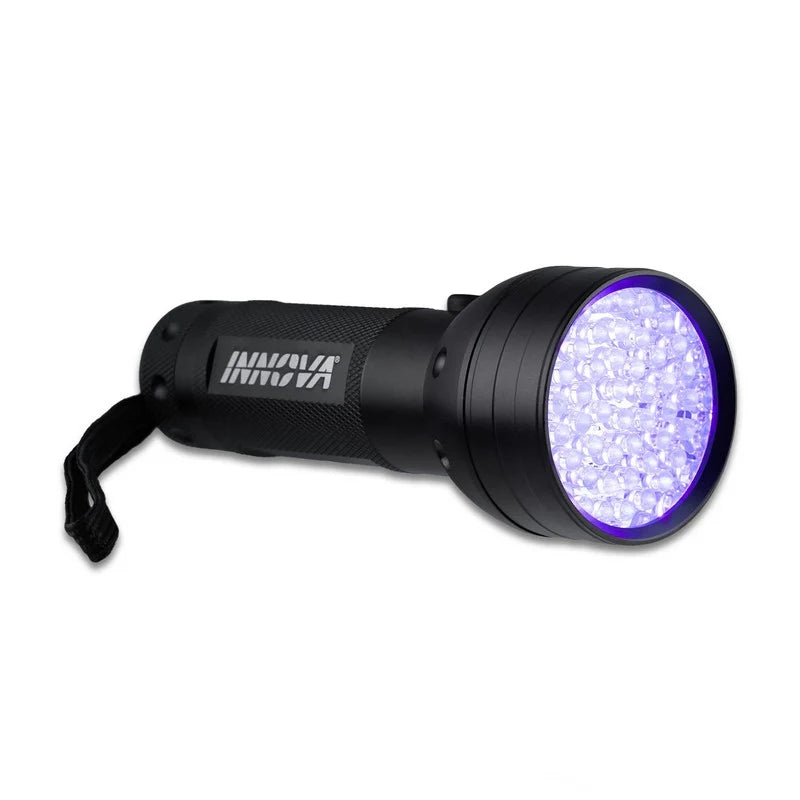 Large UV / LED Flashlight - Glow Disc Charging