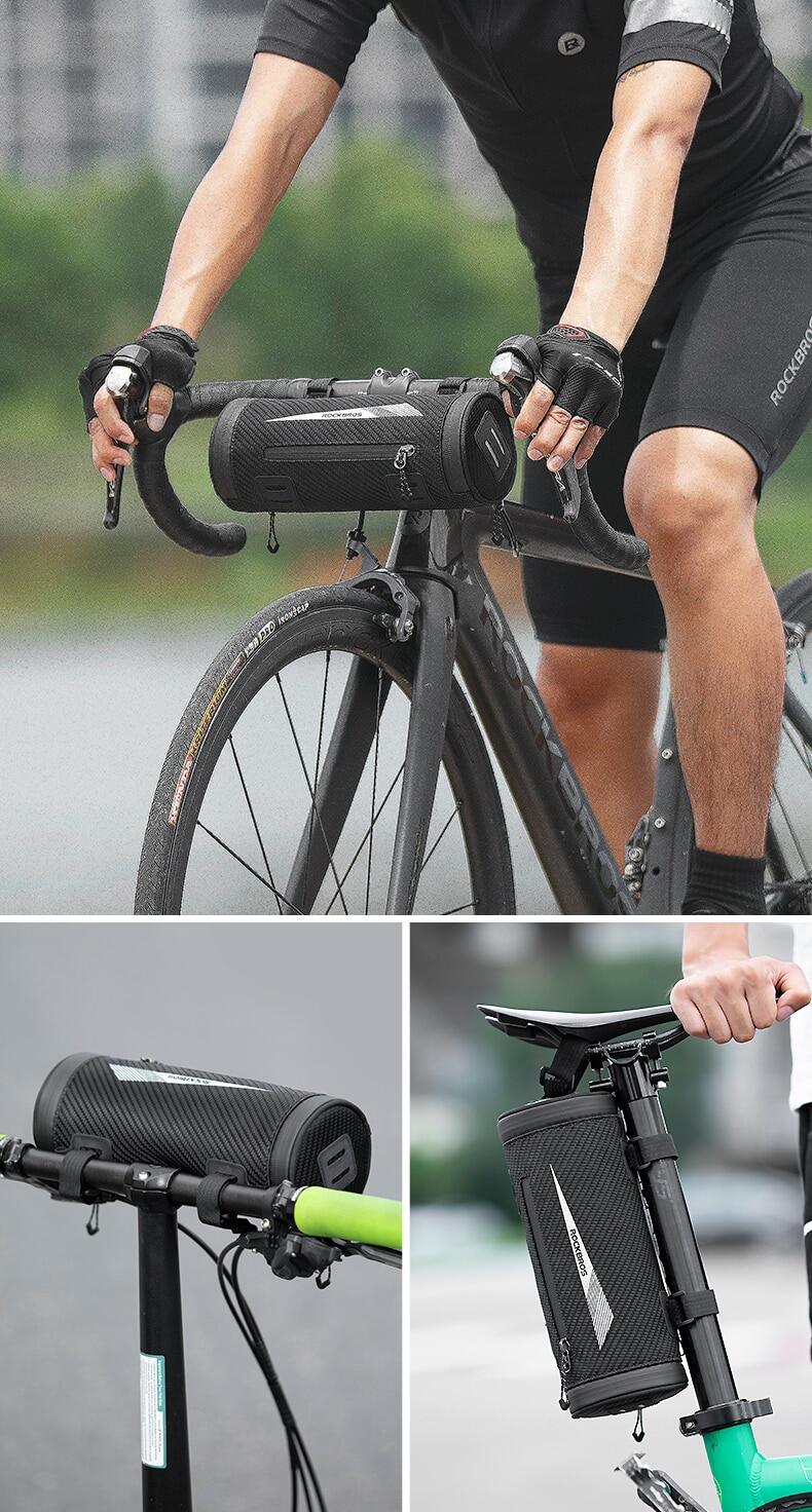ROCKBROS 2L Waterproof Handlebar Bag - Multi-Purpose, Easy Clean
