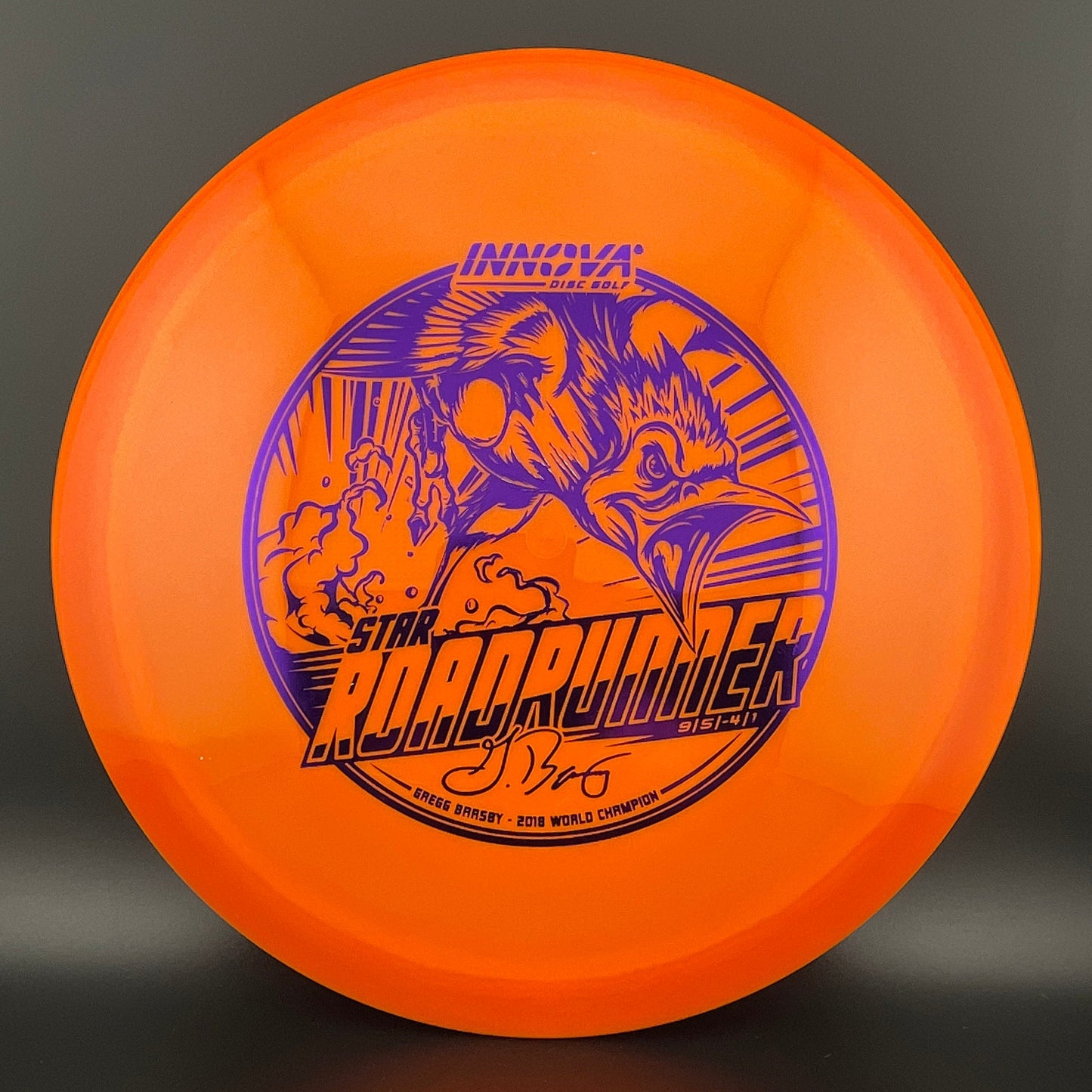 Star Roadrunner - Gregg Barsby 2018 World Champion