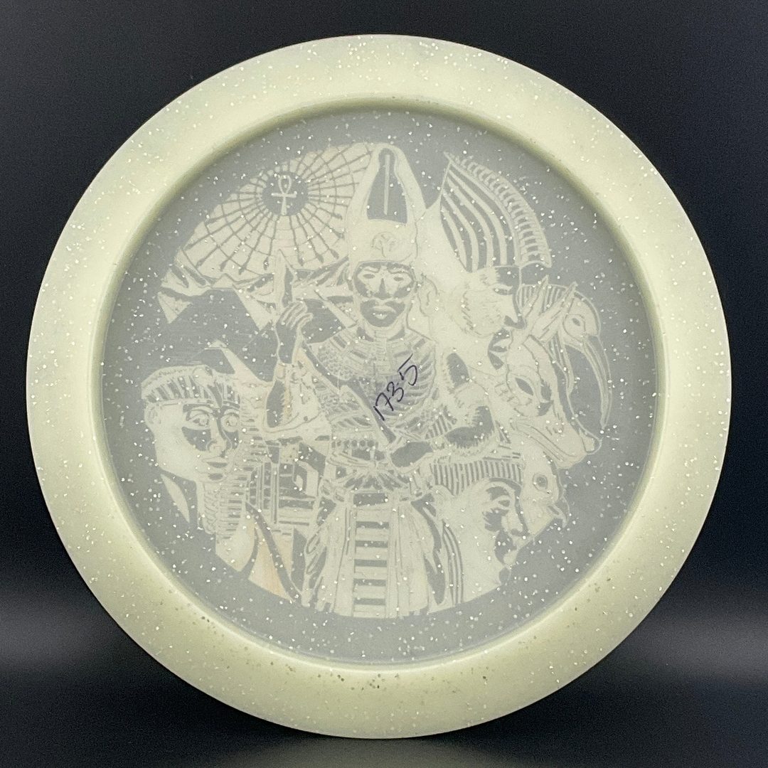 Metal Flake Glow Aztec X-Out - Gods of Egypt