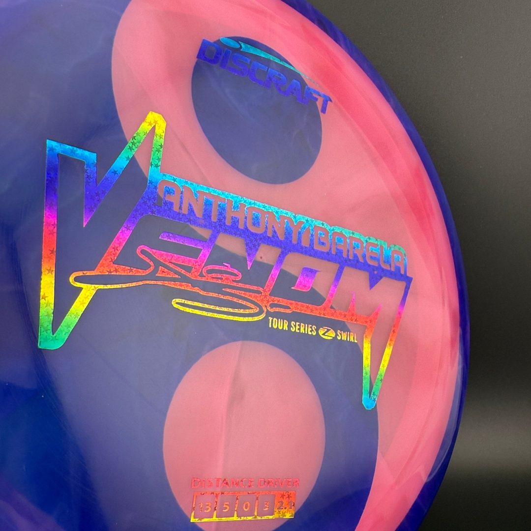 Z Swirl Venom - 2025 Anthony Barela Tour Series - Throw Joes Dyed