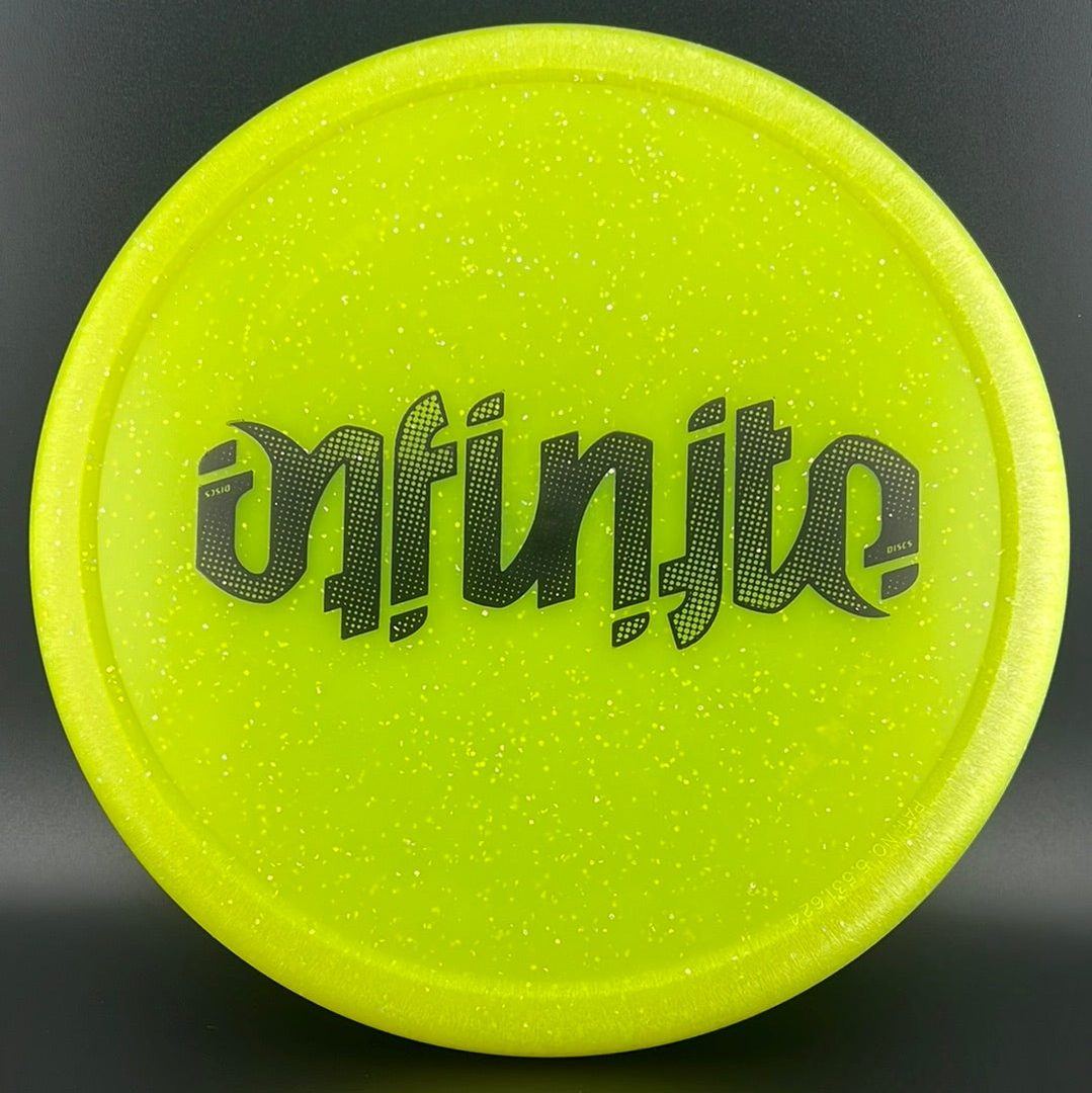 Metal Flake Glow C-Blend Glyph (First Run) - Ambigram