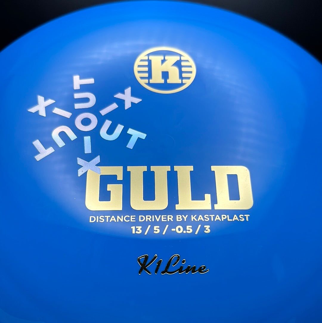 K1 Guld - X-Out Snowflake Stamp