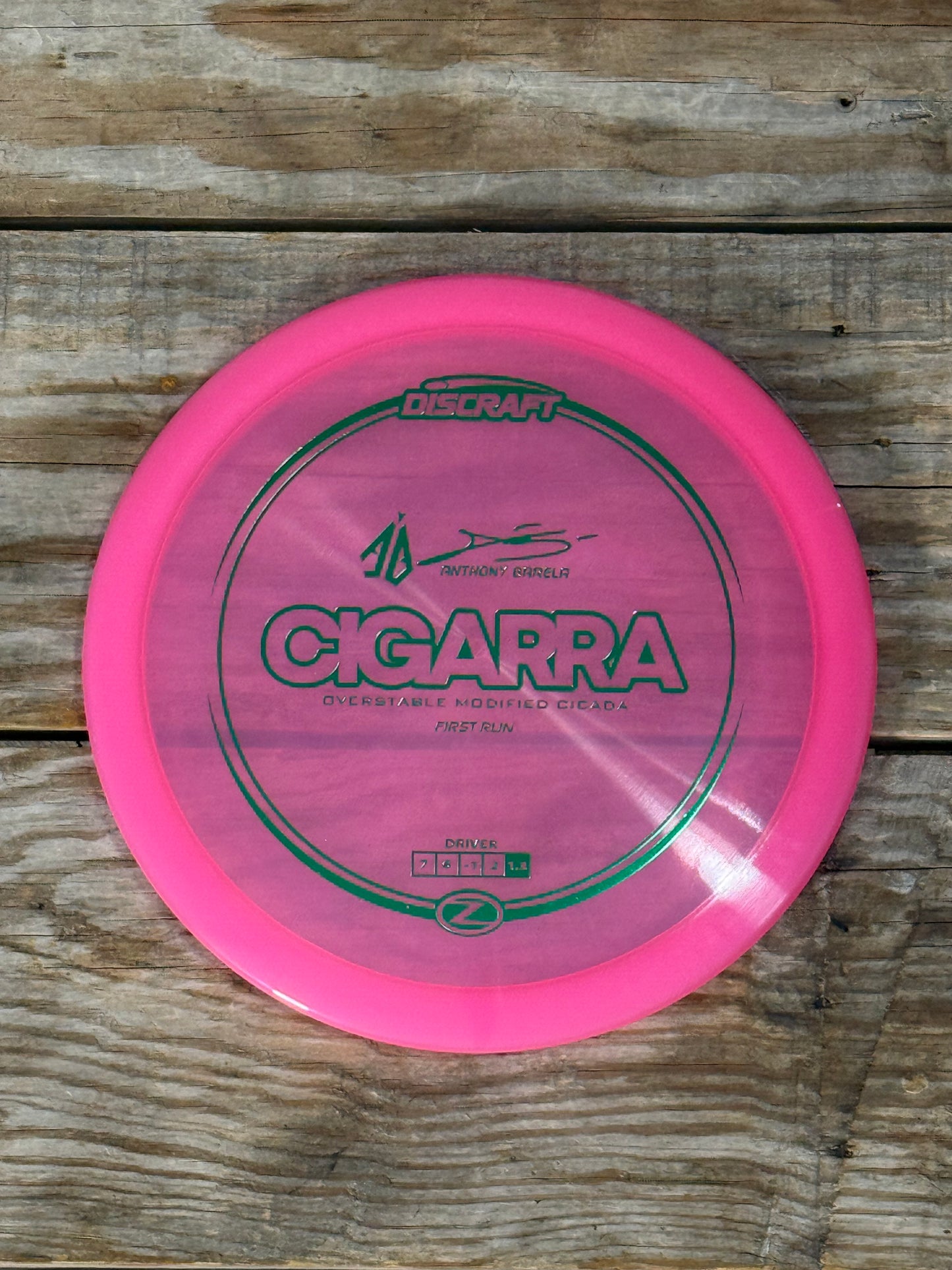 Anthony Barela Signature Series 1st Run Cigarra