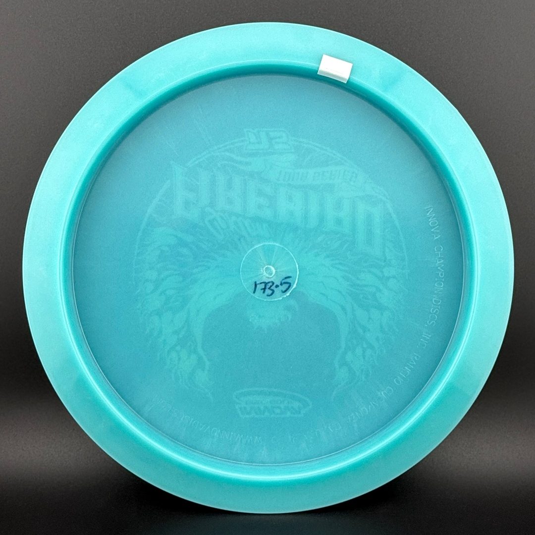2020 Glow Champion Firebird - Blue/Rainbow Foil - Nate Sexton TS