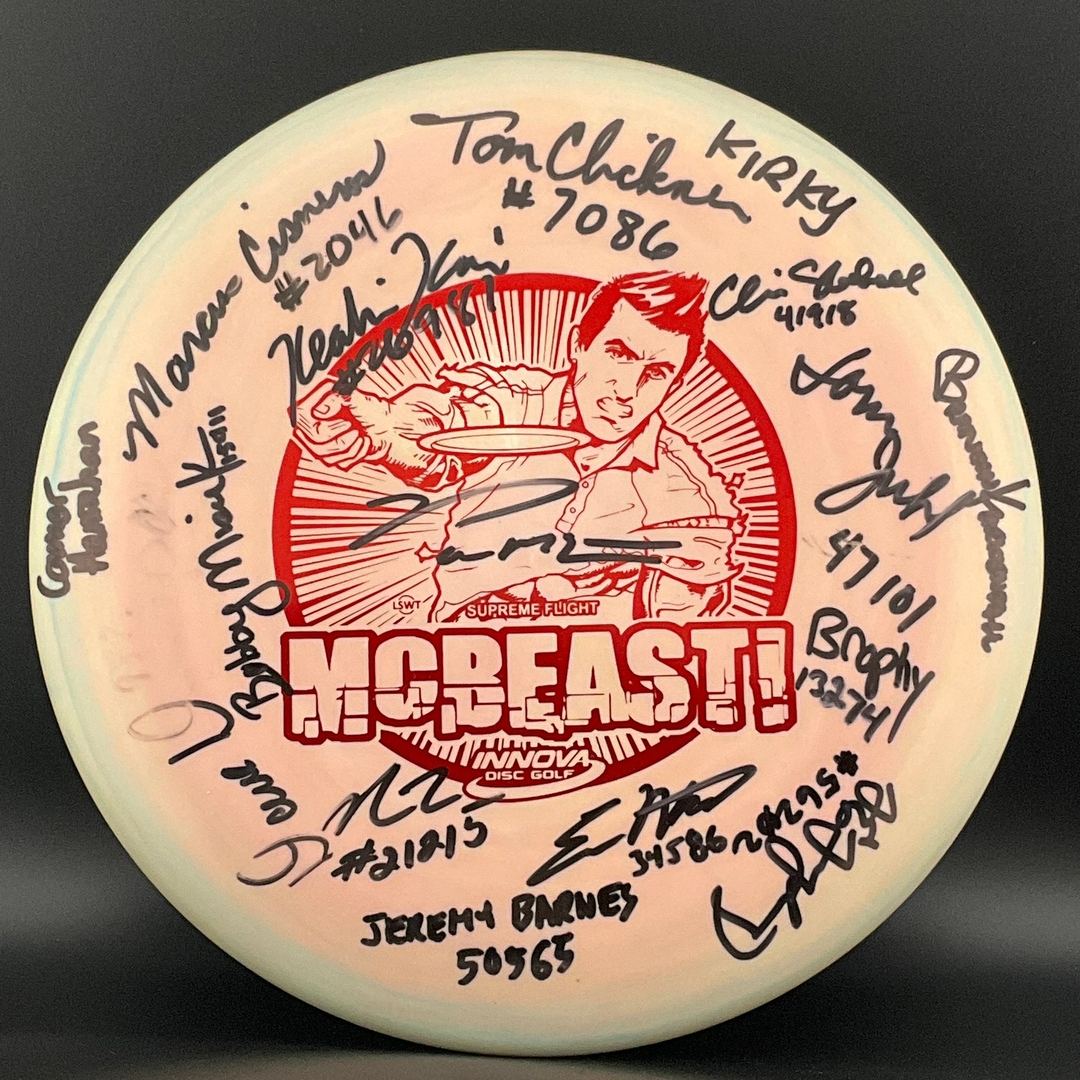 Swirly S-Line P2 *Les White Stash* - "McBeast!" Signed! Limited Penned Run (Pre-SG2) Innova Made