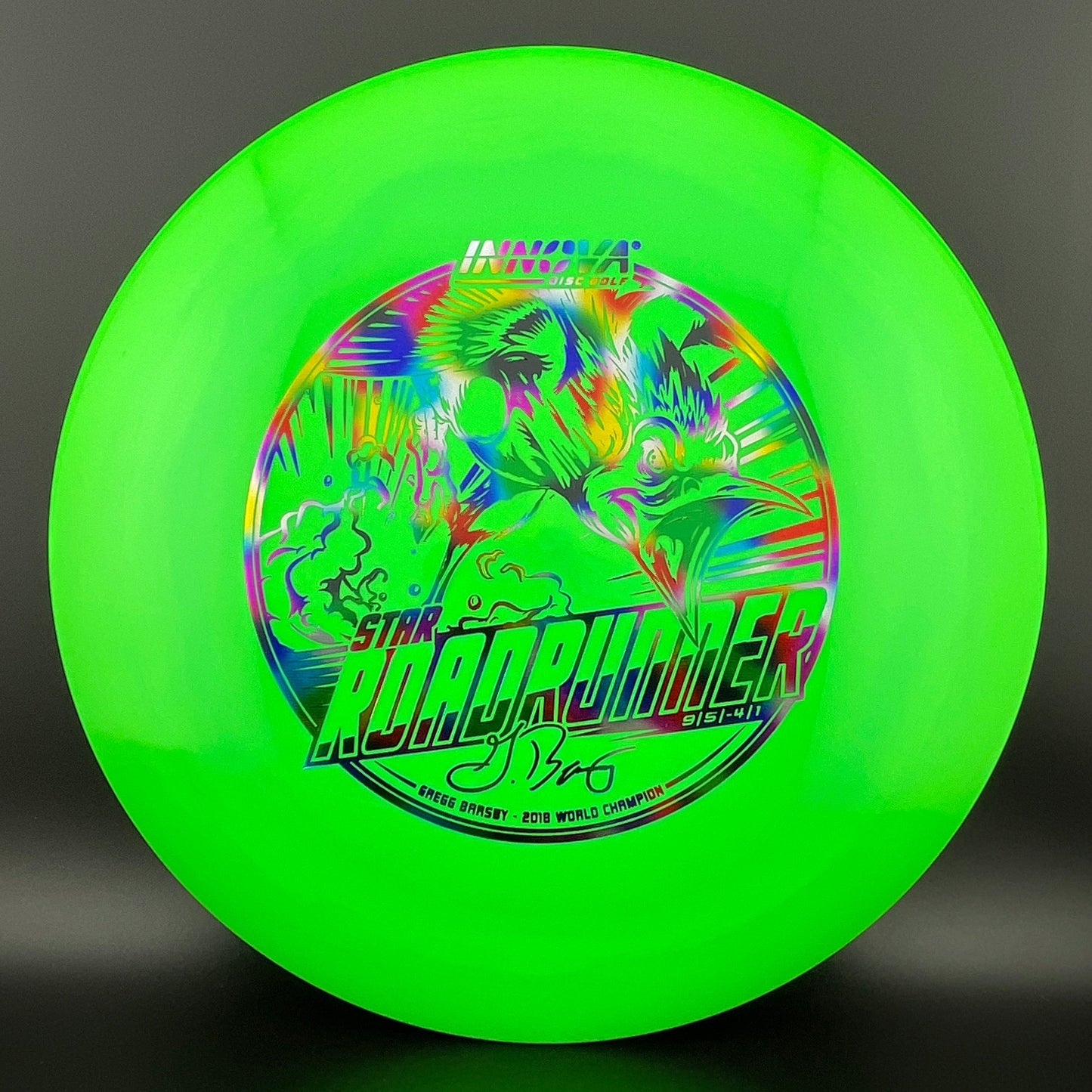 Star Roadrunner - Gregg Barsby 2018 World Champion