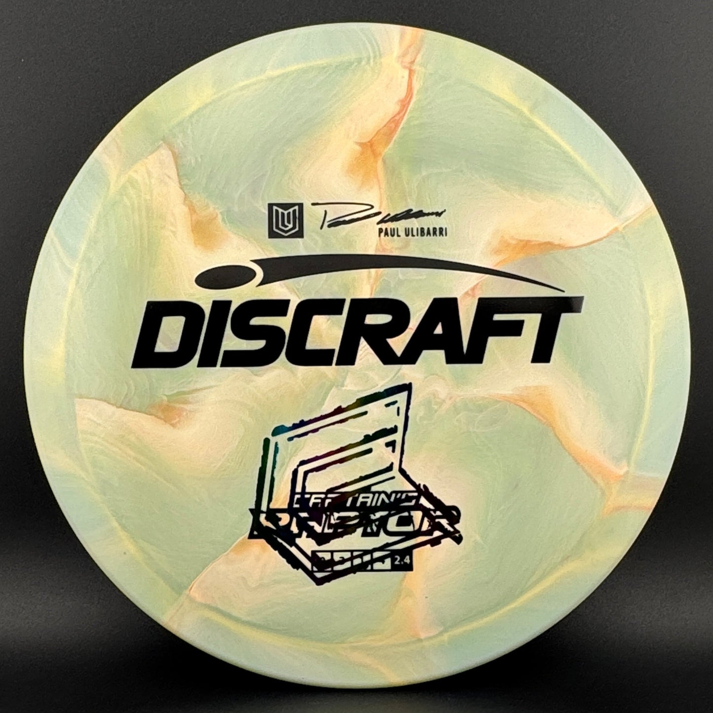 ESP Swirl Captain's Raptor - Misprint - Paul Ulibarri Stamp