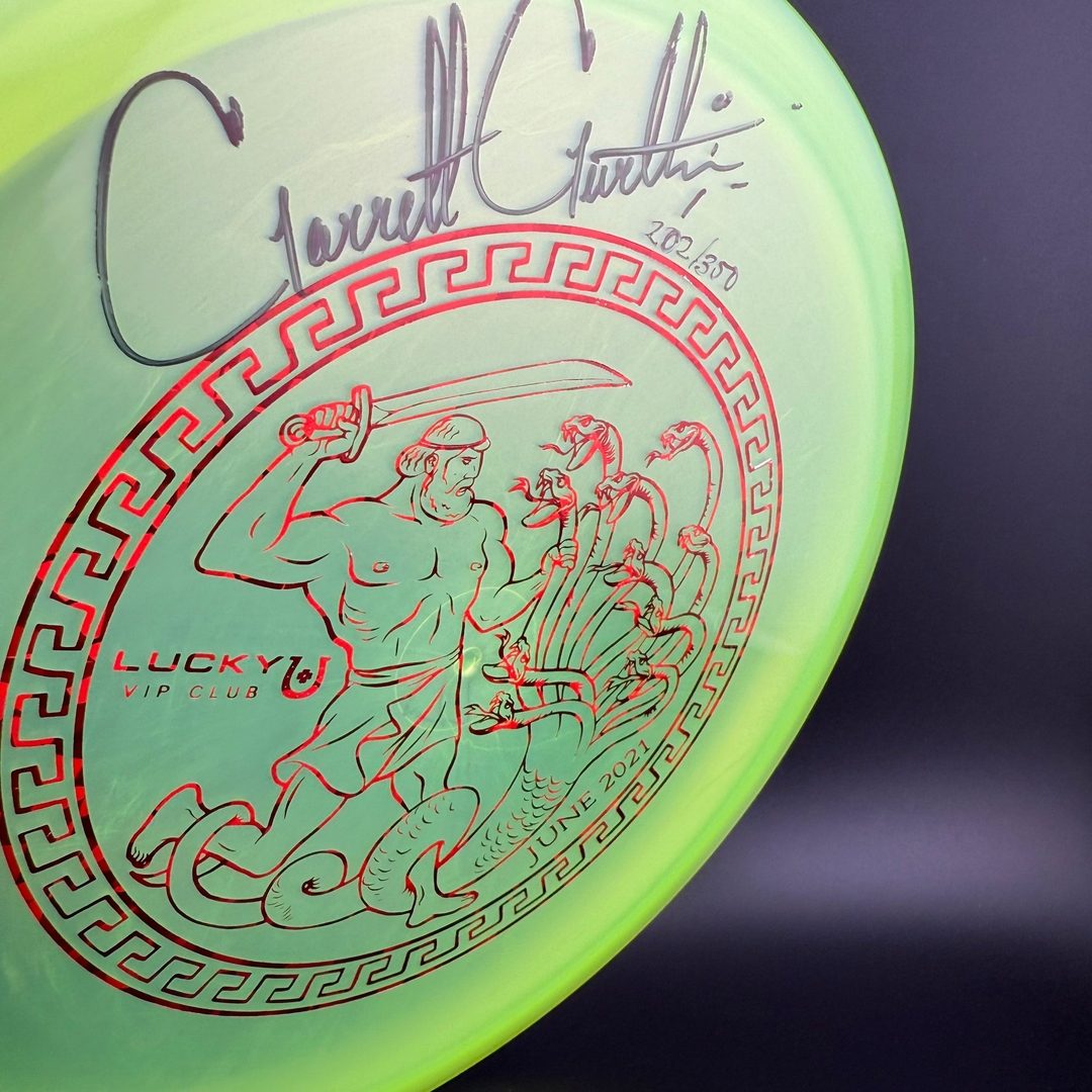 Luster Champion RocX3 *Signed* - Garrett Gurthie Lucky VIP - 1/350