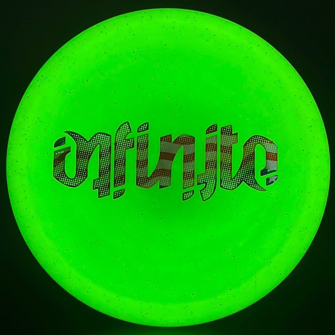 Metal Flake Glow C-Blend Glyph (First Run) - Ambigram