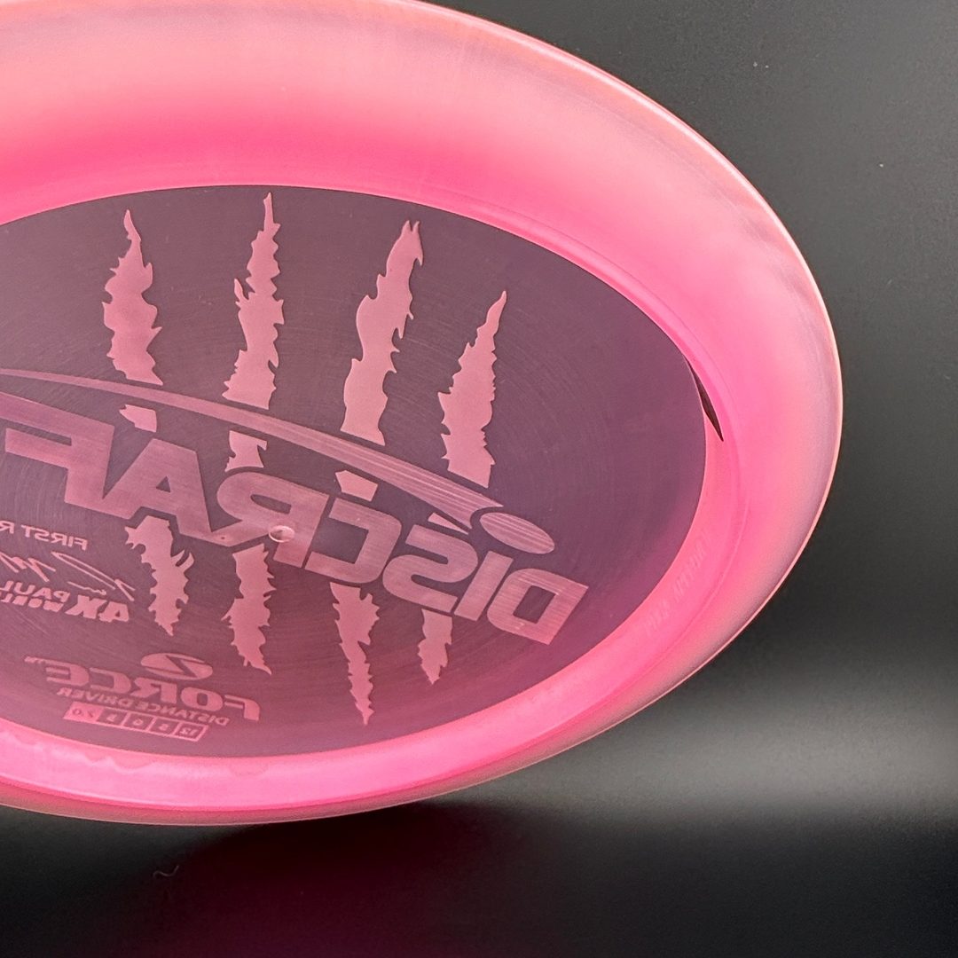 Z Force (First Run) - 4x Paul McBeth Claws - Pink