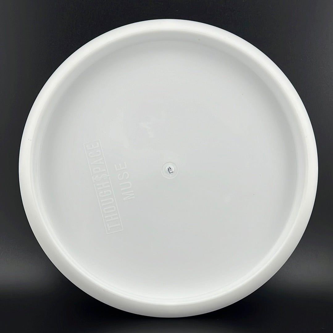 Nerve Muse - UV Reactive - White with Mini TSA Stamp