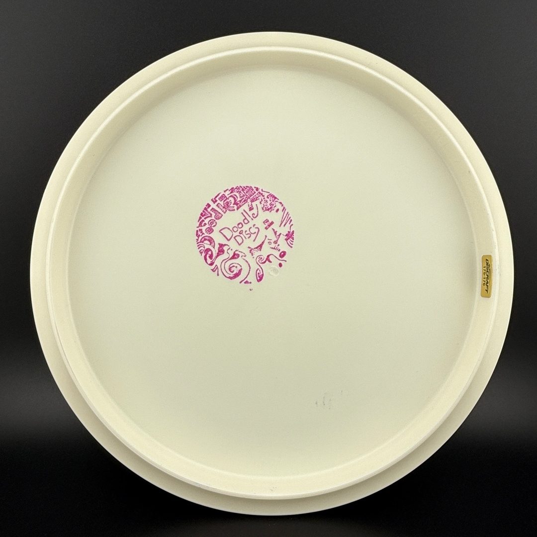 White ESP Buzzz - Grateful Buzzz - Doodle Discs Dyed