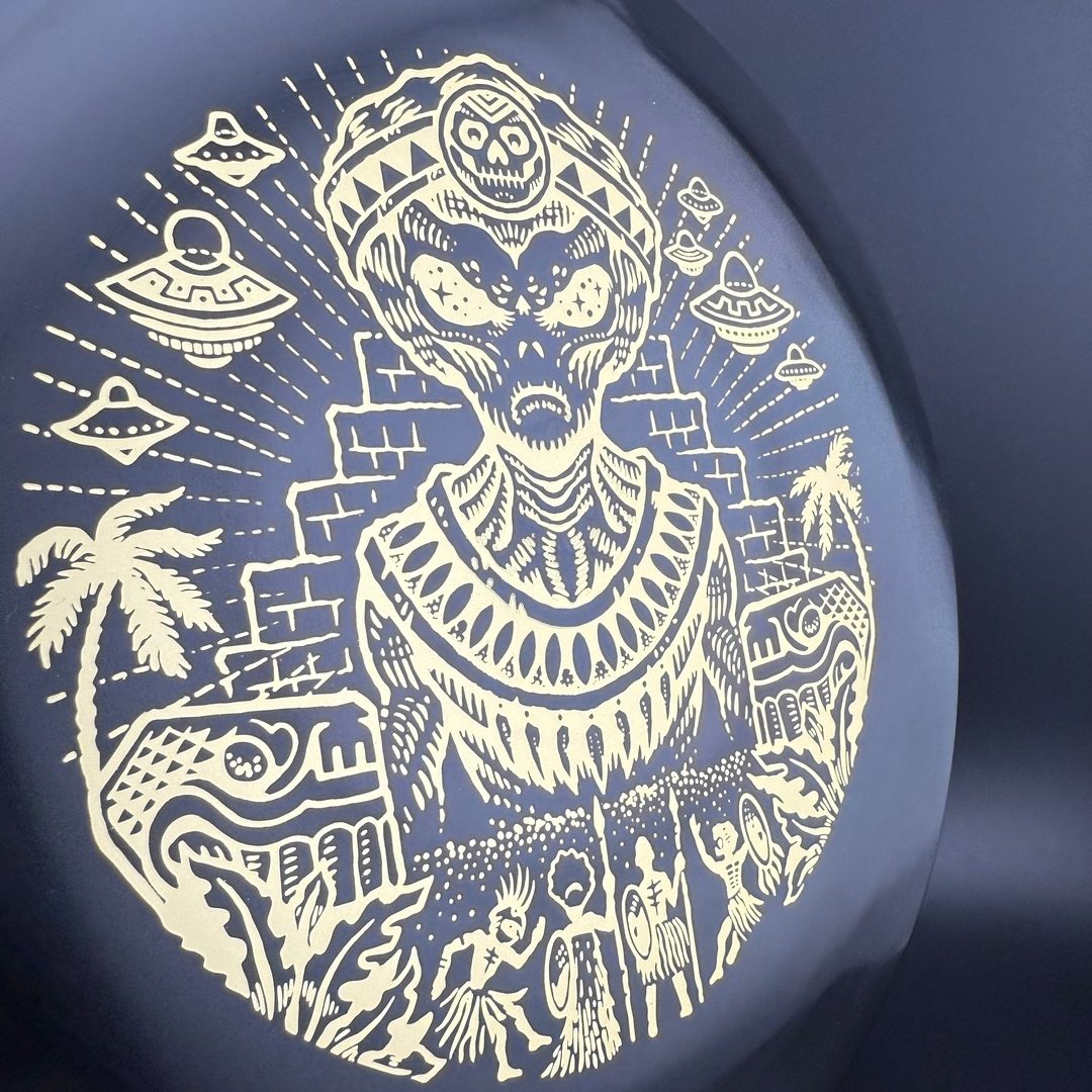S-Blend Scepter - Gold "Alien Aztec"