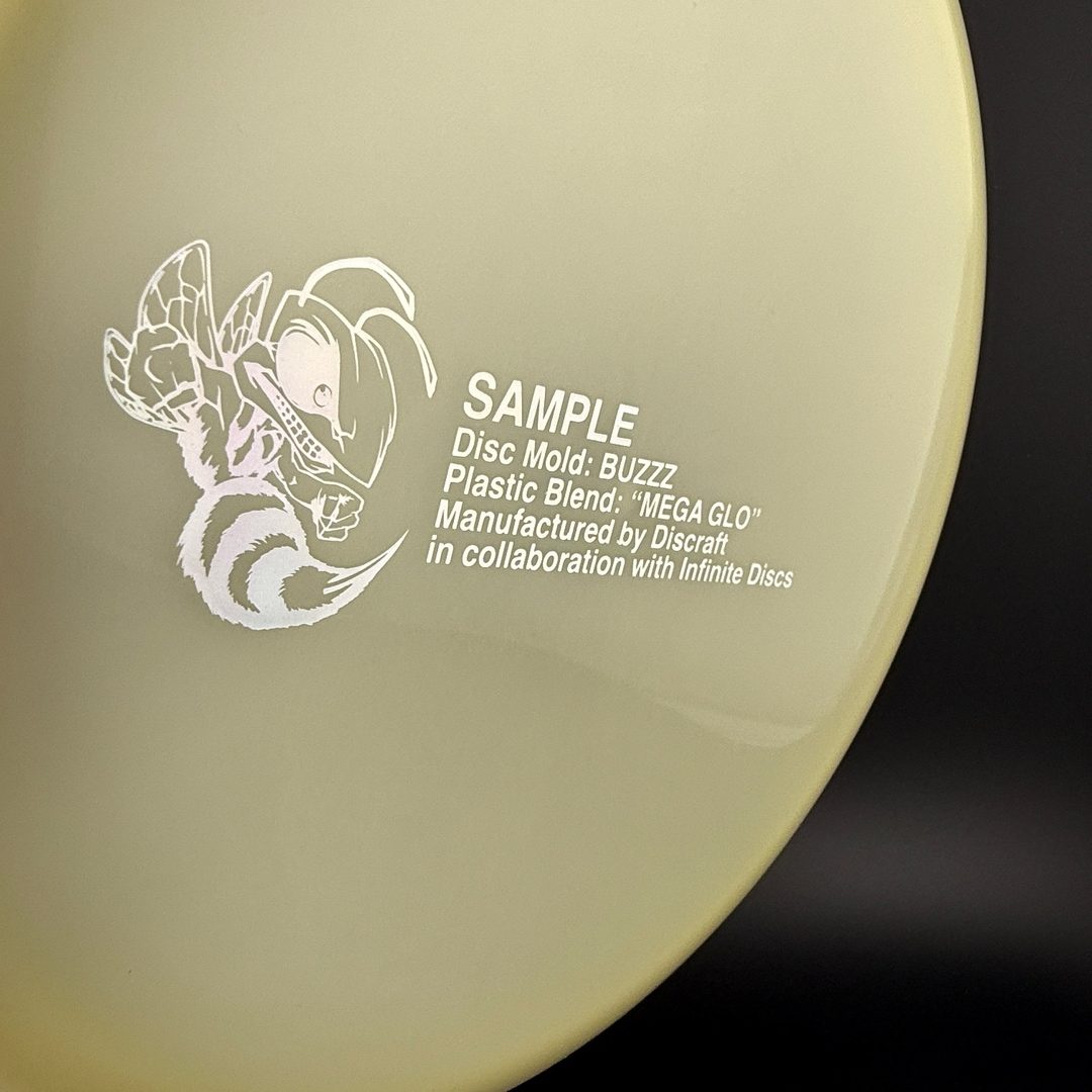 Mega Glo Buzzz - Sample Buzzz Bee Stamp
