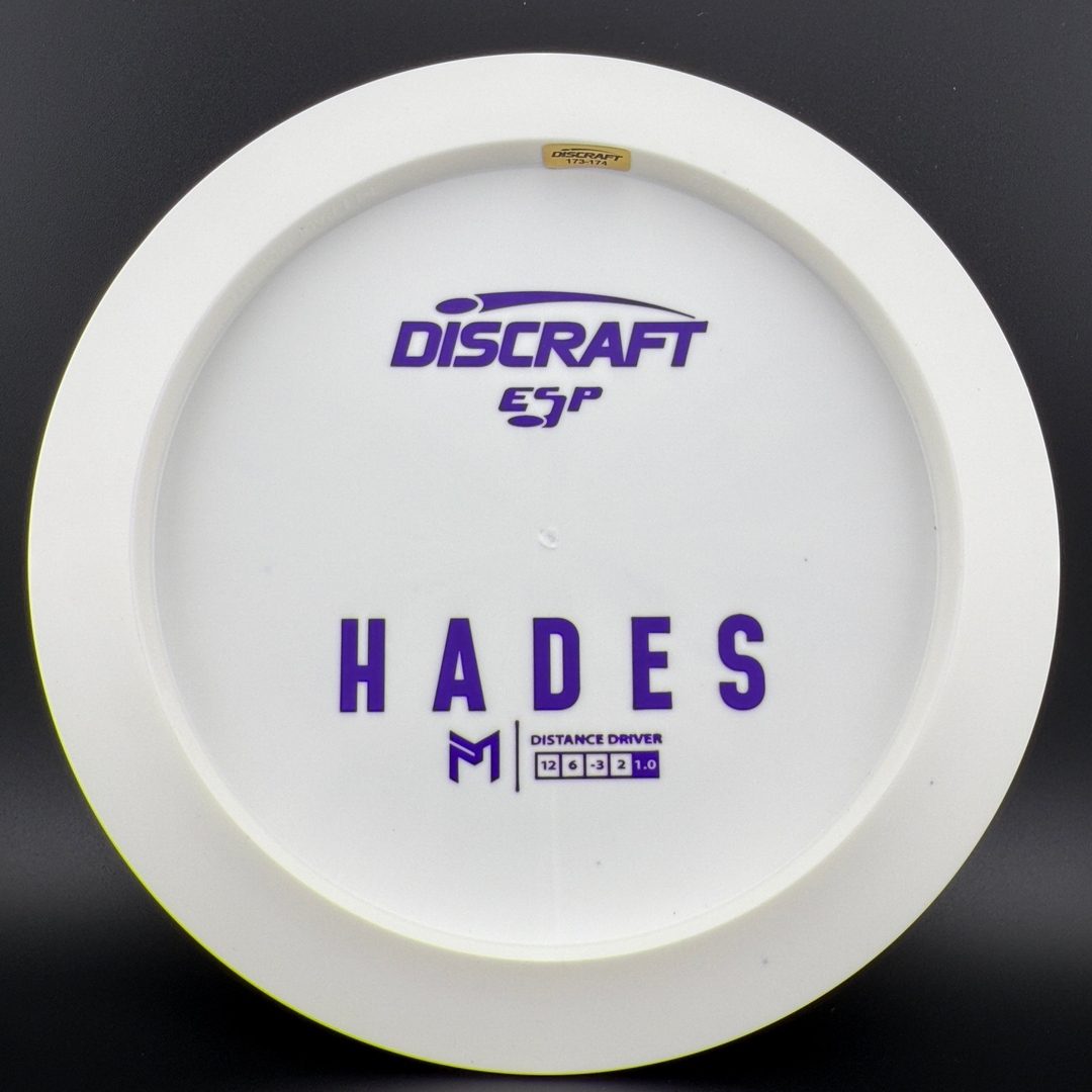 White ESP Hades - Bottom Stamp Dyer's Delight - Paul McBeth