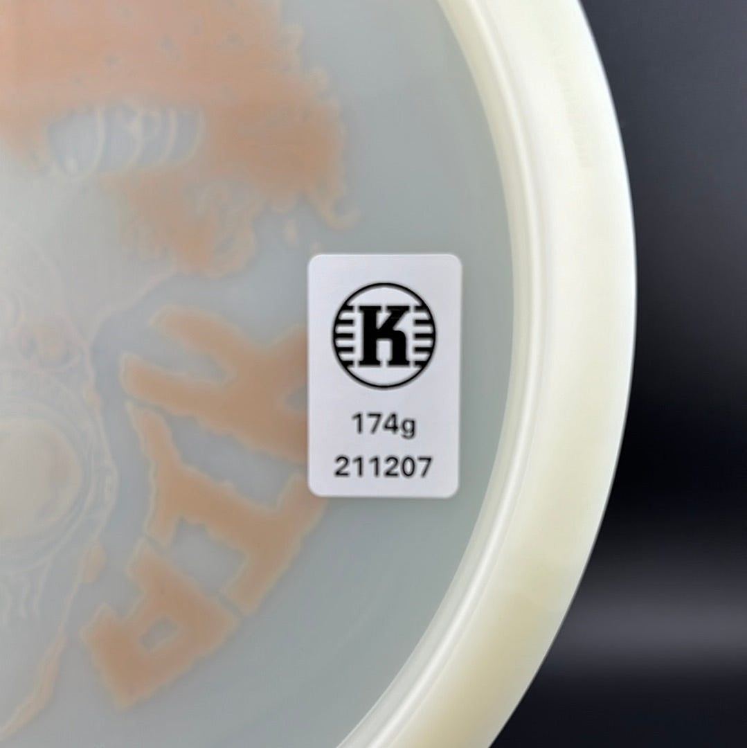 K1 Glow Kaxe Z - 2021 Run - RADioactive Man Stamp