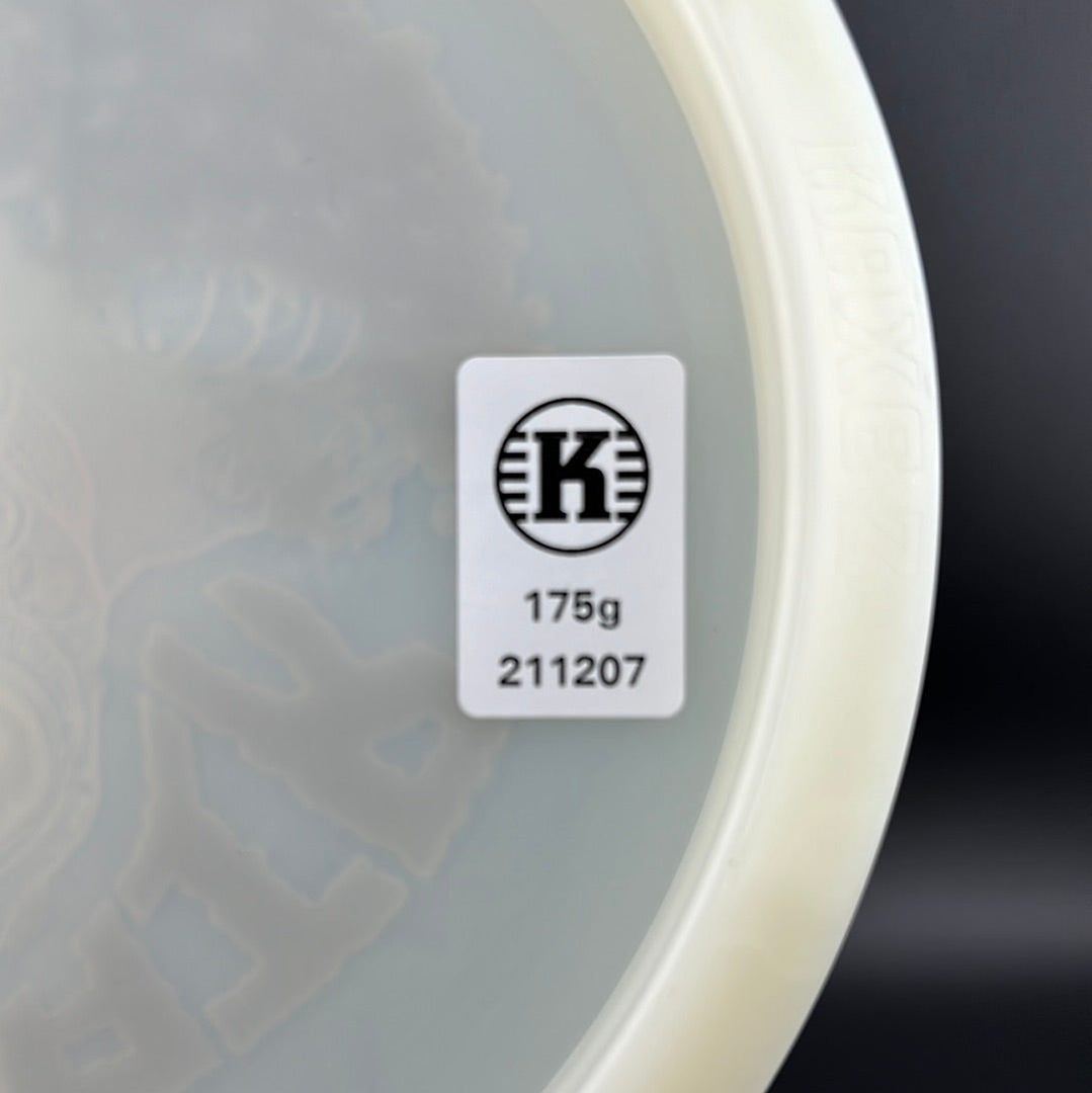 K1 Glow Kaxe Z - 2021 Run - RADioactive Man Stamp