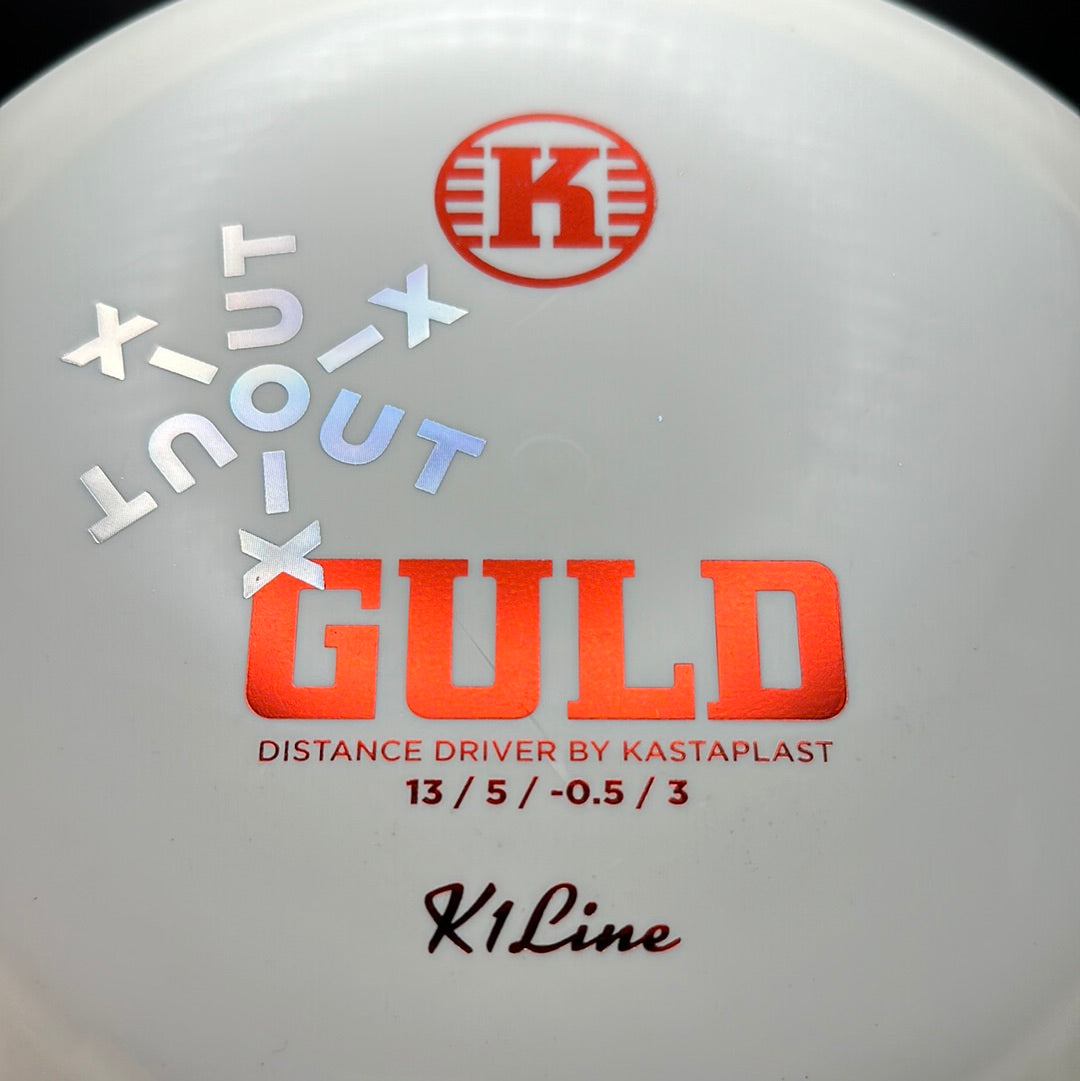 K1 Guld - X-Out Snowflake Stamp