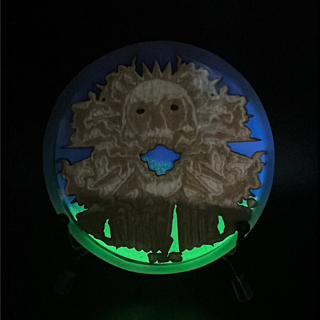 Wiser Hyzer Custom Glow Resin Mini - RAD Designs