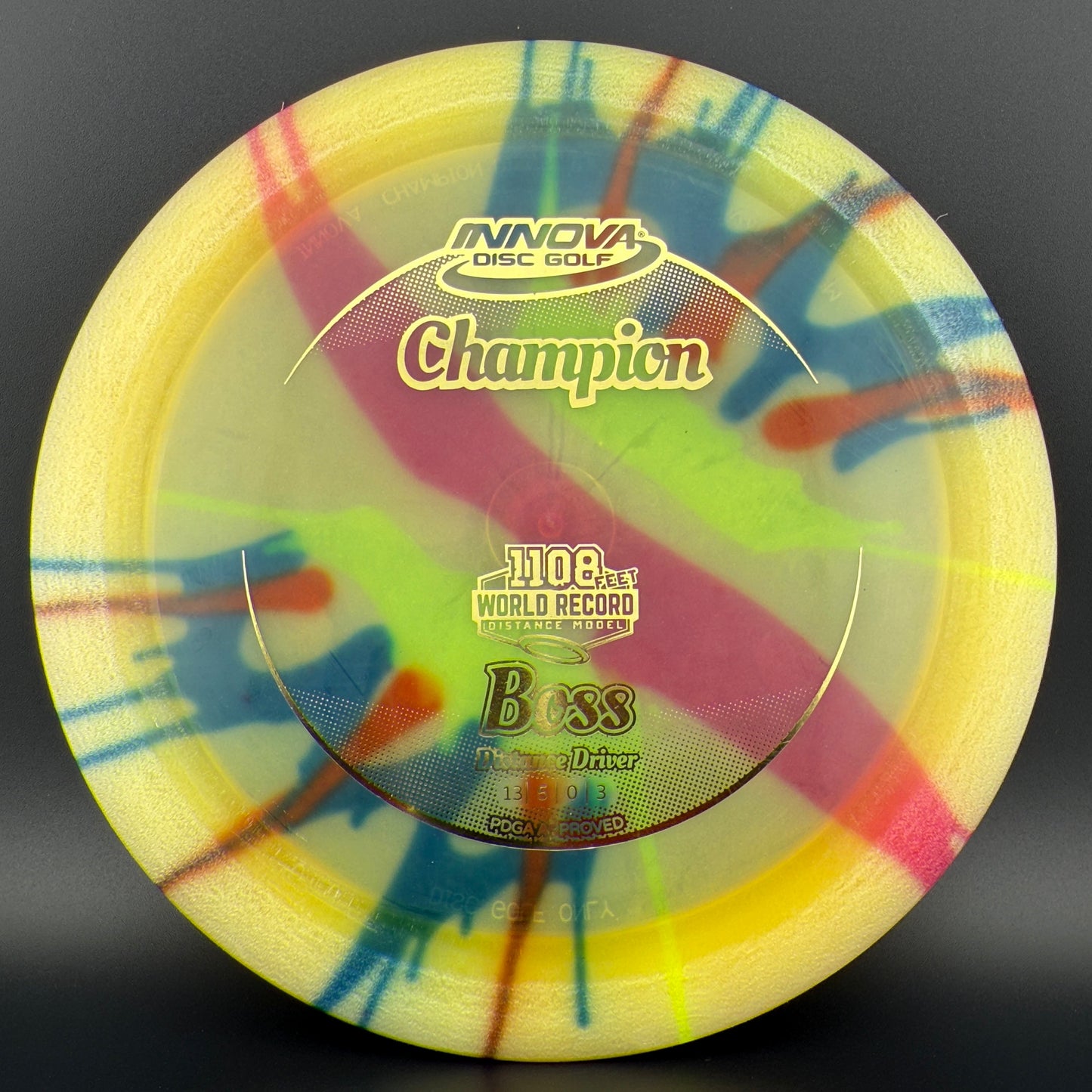 I-Dye Champion Boss - David Wiggins Jr 1108 World Record