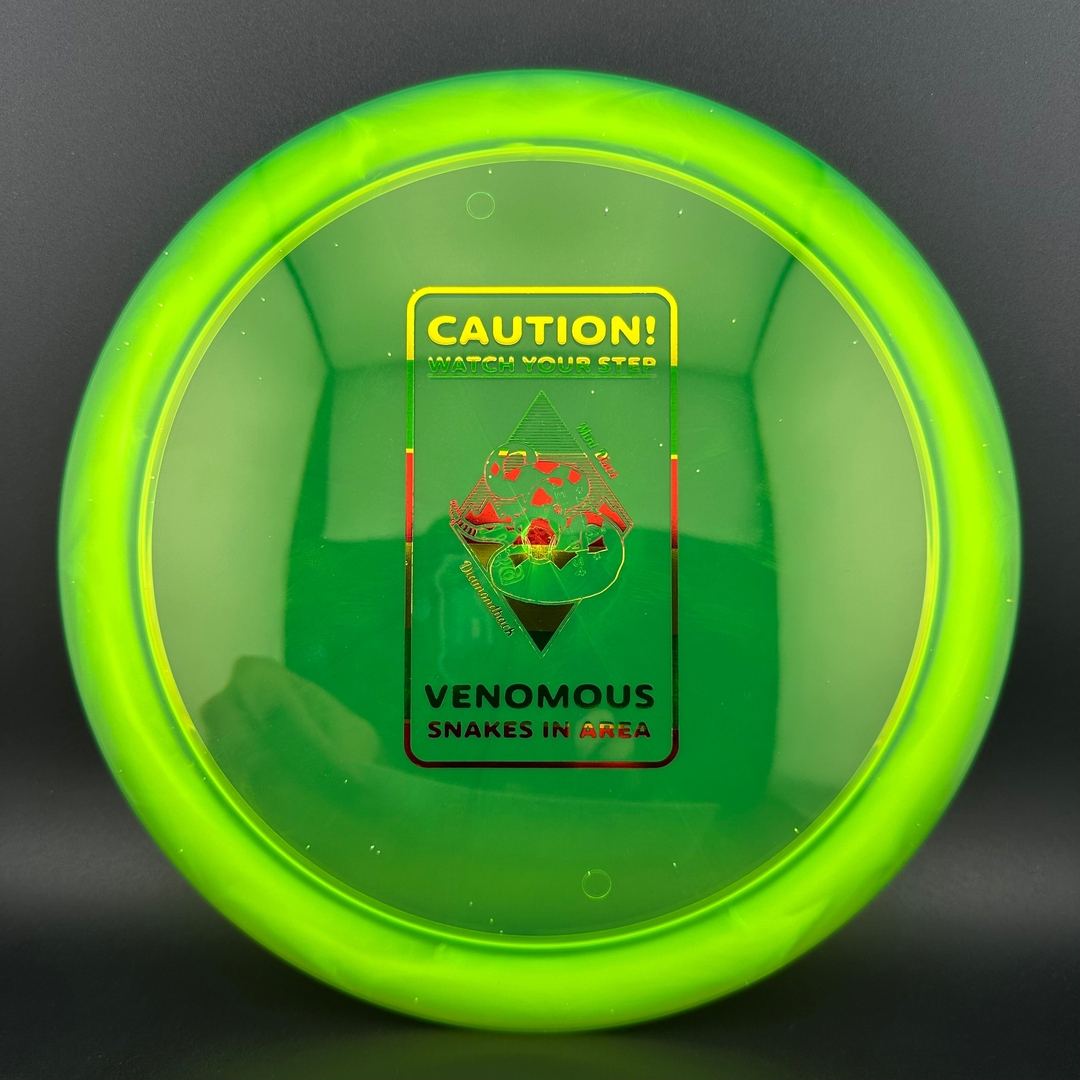 Eternal Diamondback - CAUTION Stamp