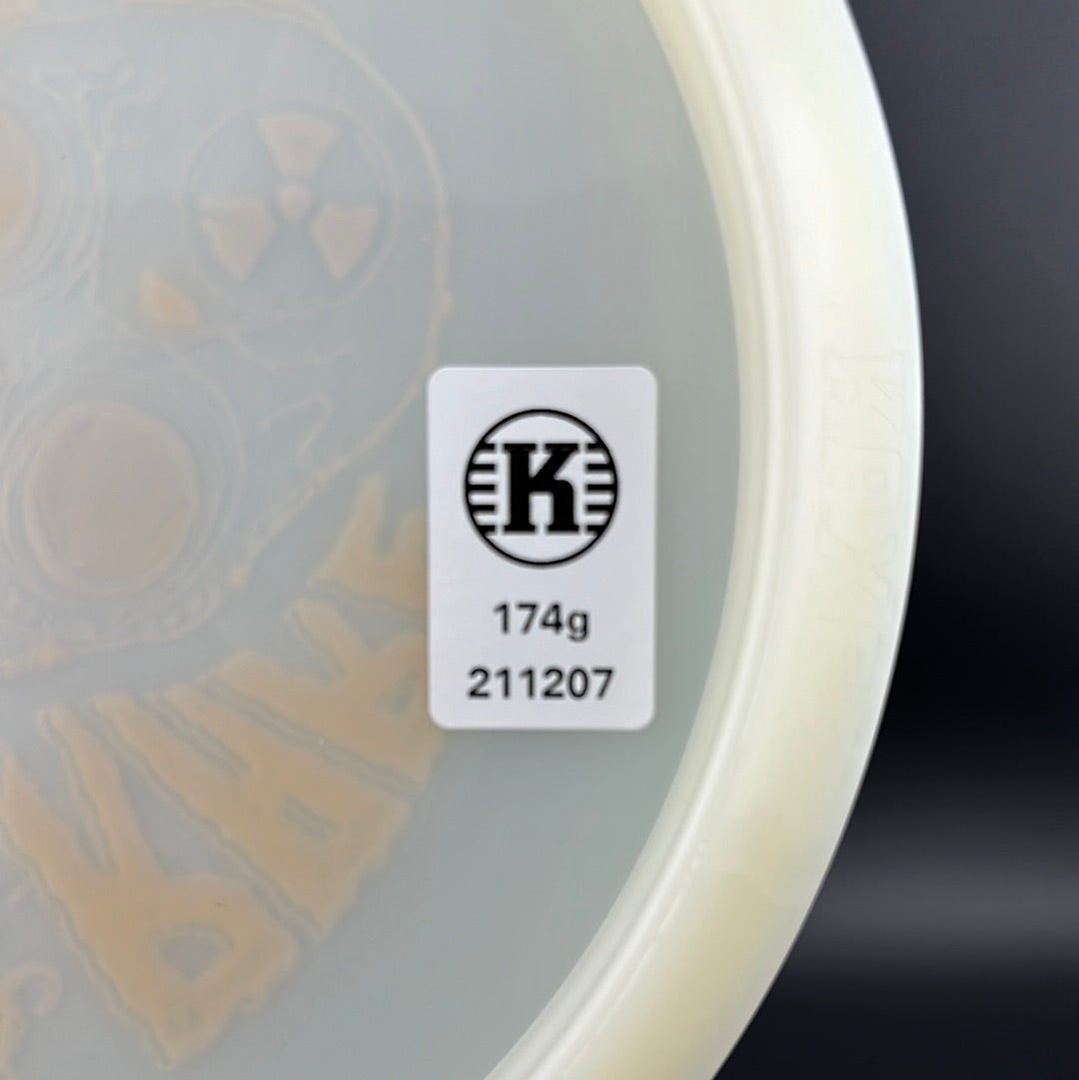 K1 Glow Kaxe Z - 2021 Run - RADioactive Man Stamp