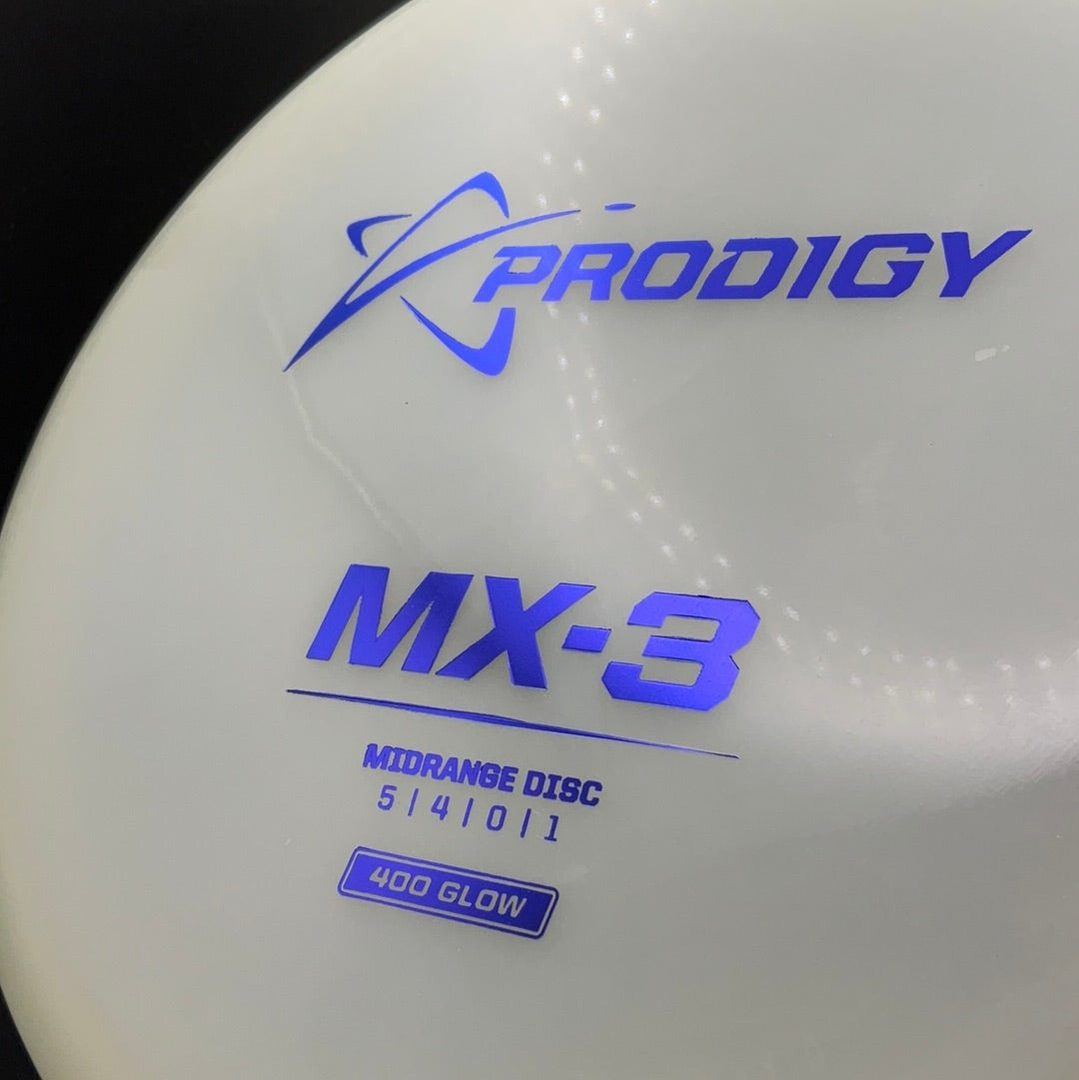 MX-3 (400 Glow) - First Run