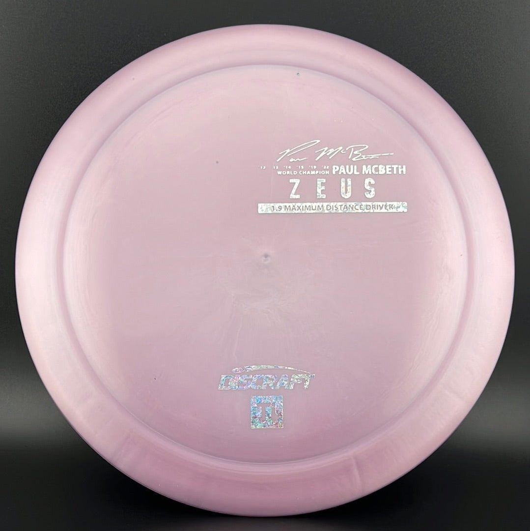 Titanium Zeus - First Run - Paul McBeth Limited Edition