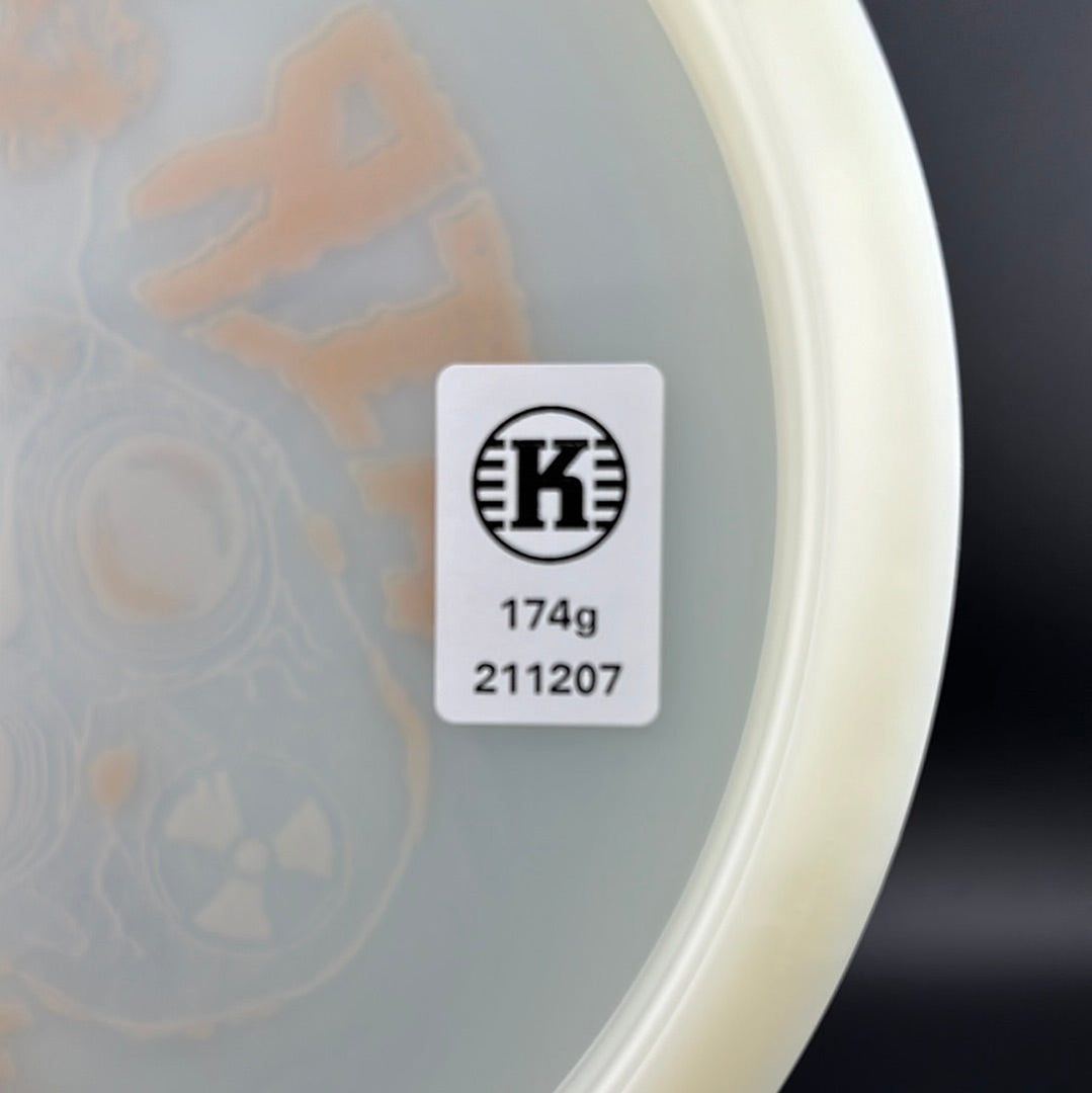 K1 Glow Kaxe Z - 2021 Run - RADioactive Man Stamp