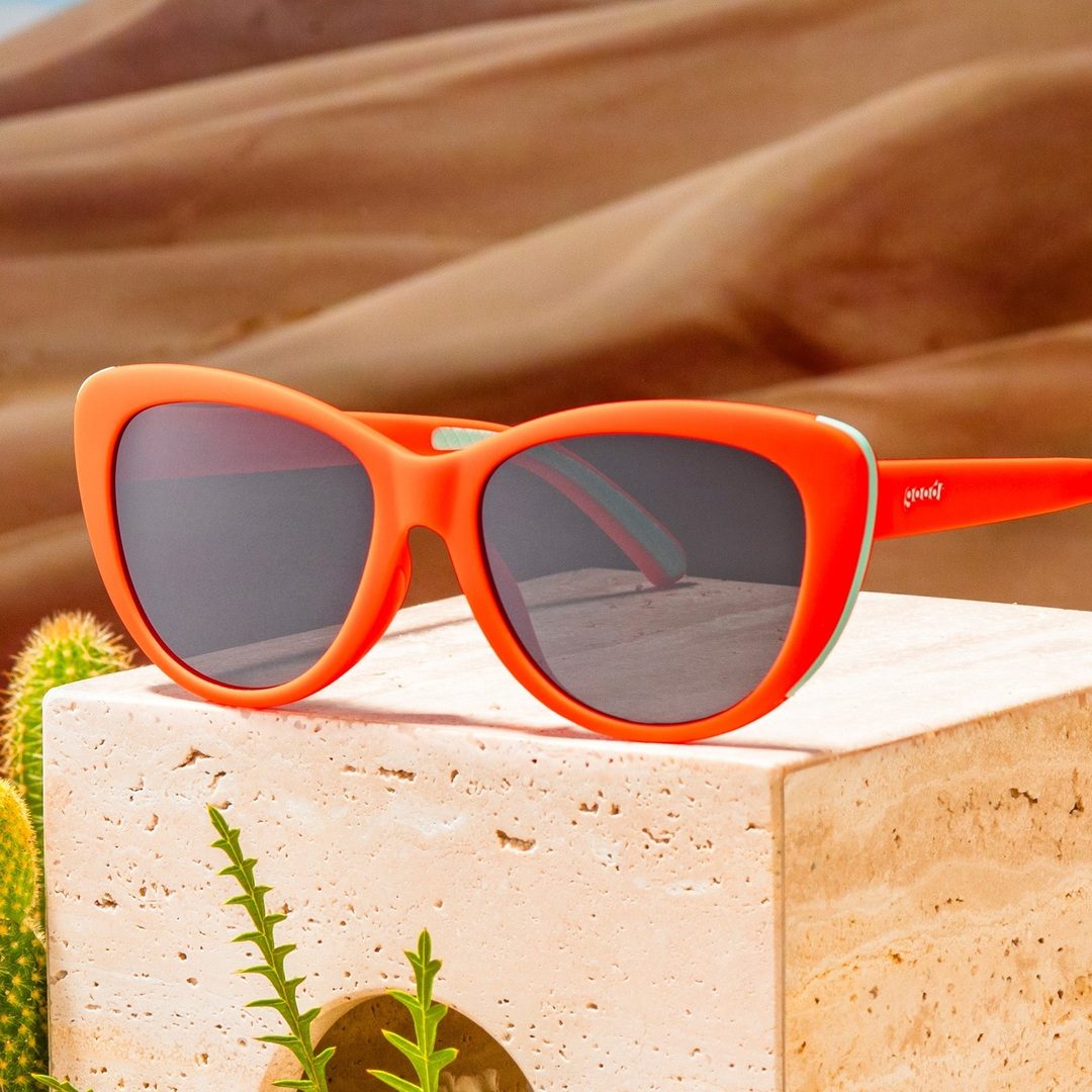 "Ties Cherry Stem With Tongue" Glam G Polarized Sunglasses