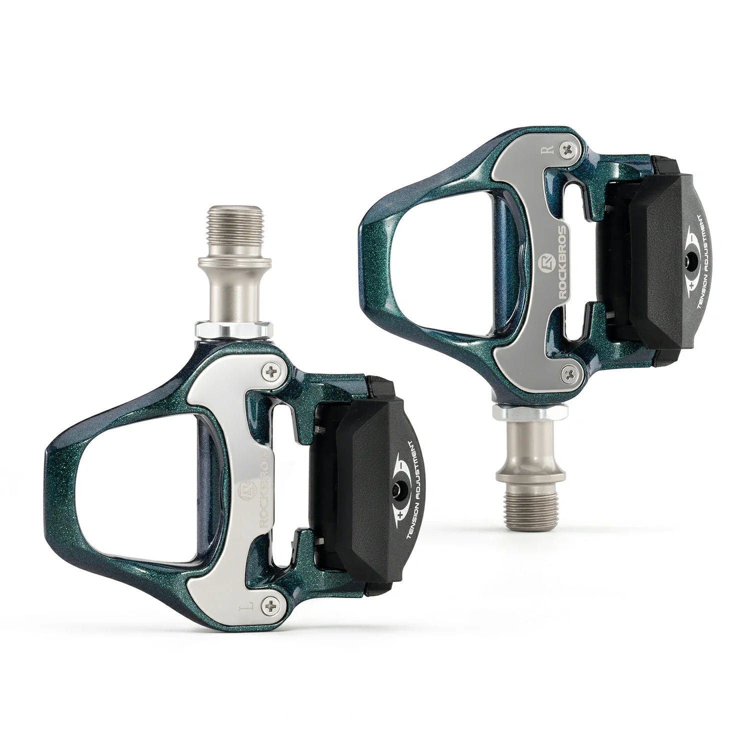 ROCKBROS Road MTB Lightweight Clipless Bicycle Pedals with Cleats Set – In The Bag Disc Golf Company
