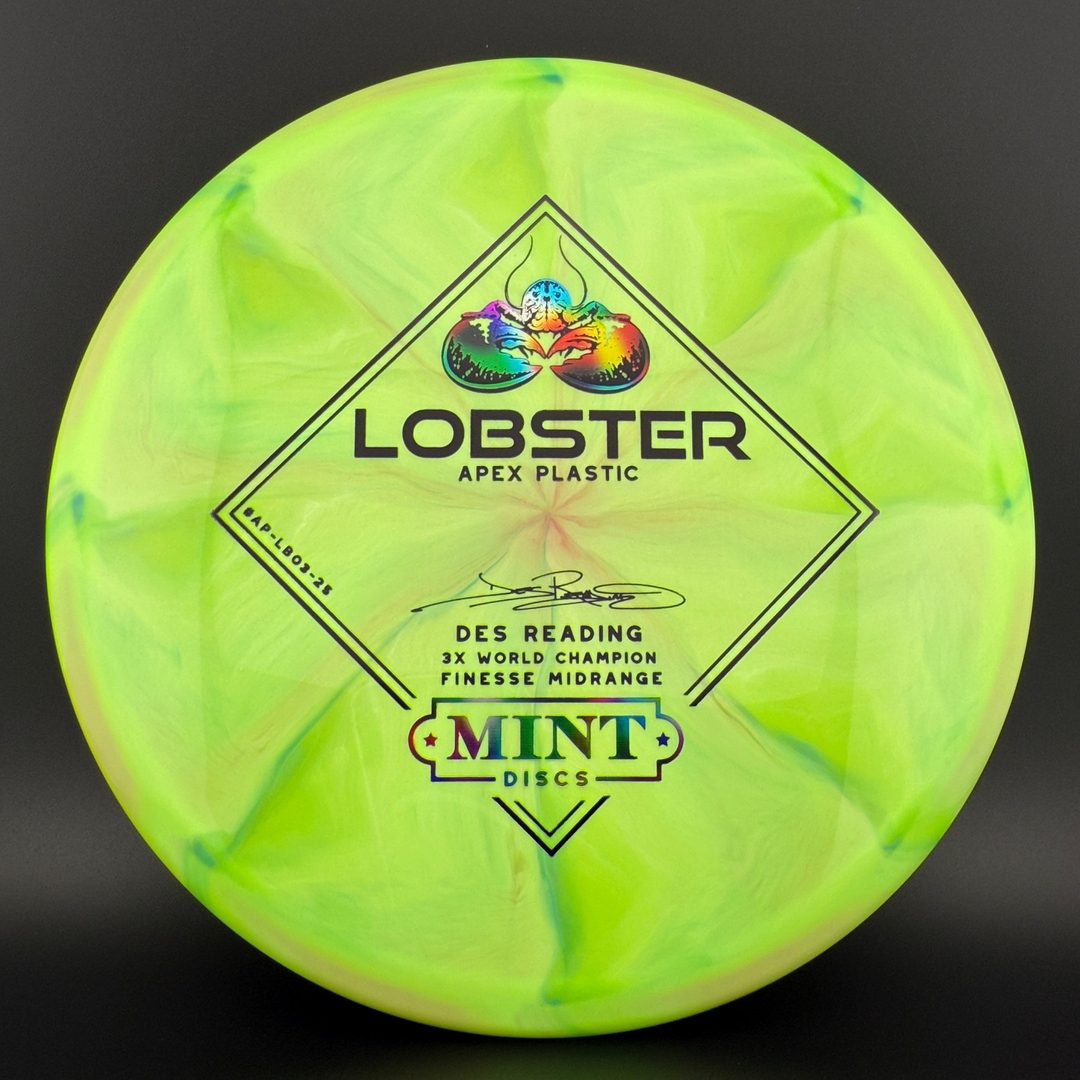 Apex Swirl Lobster - 3rd Run - Des Reading Edition